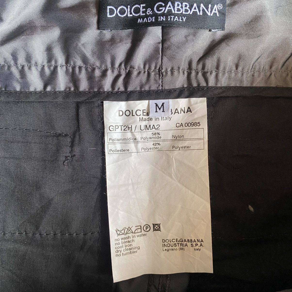Dolce & Gabbana FW03 Runway Parachute Bondage Nylon Pants Size US 32 / EU 48 - 11 Thumbnail