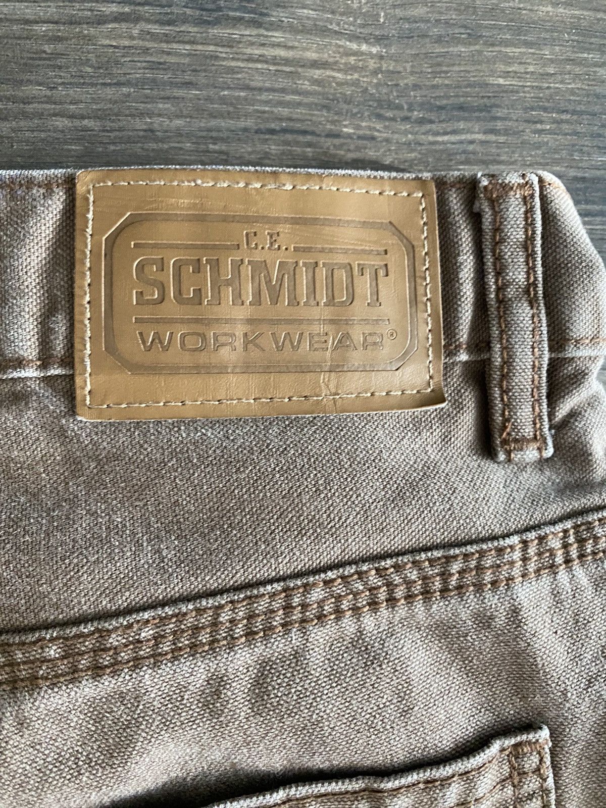 Vintage Vintage Brown Workwear Dungaree Pants Size US 32 / EU 48 - 3 Thumbnail