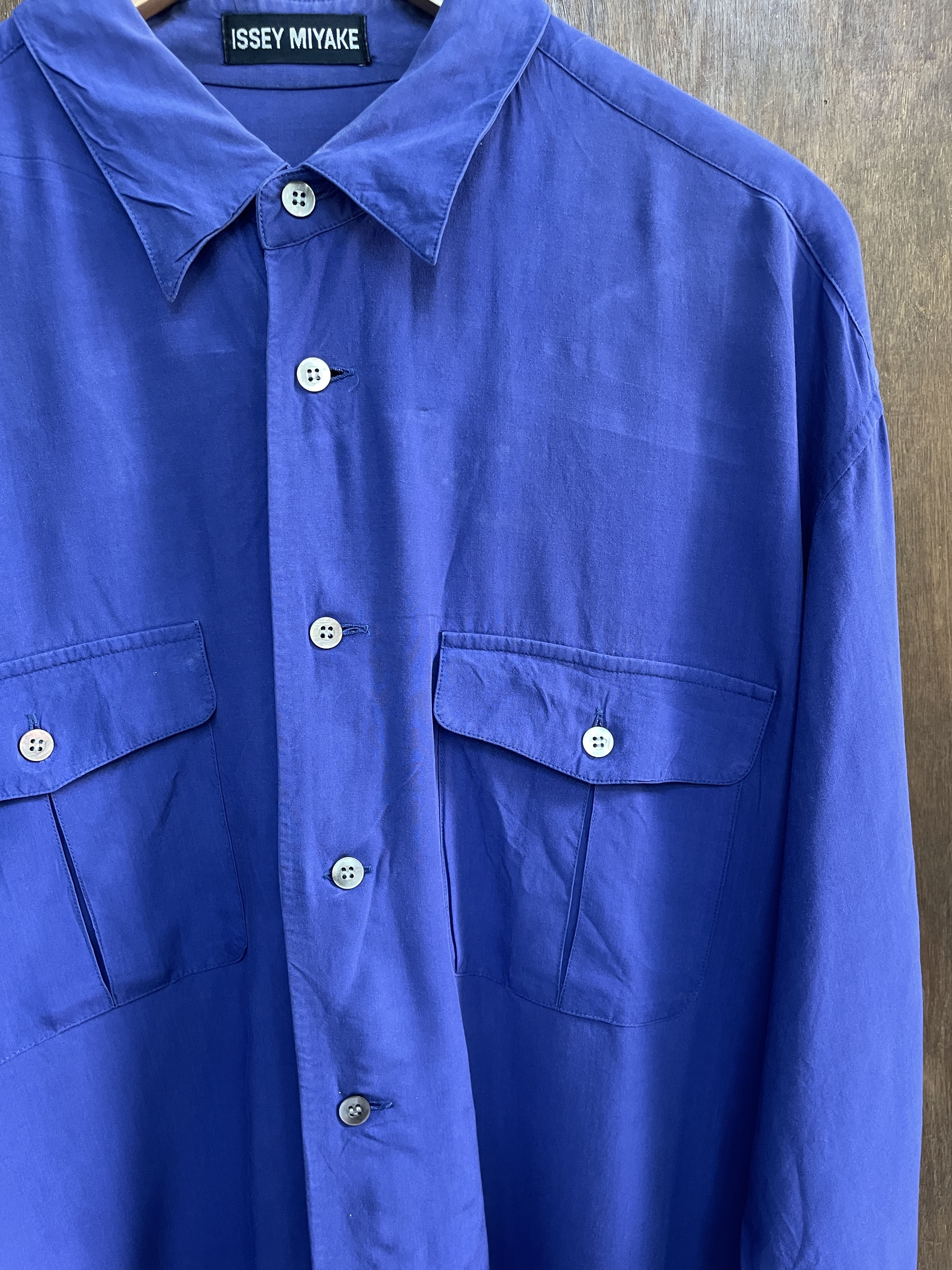 Issey Miyake ISSEY MIYAKE Double Pockets Shirt Black Label Size US M / EU 48-50 / 2 - 3 Thumbnail