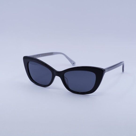 Kate Spade Kate Spade MERIDA/G/S 0807 IR Sunglasses Black Cat Eye Frame Size ONE SIZE - 4 Thumbnail