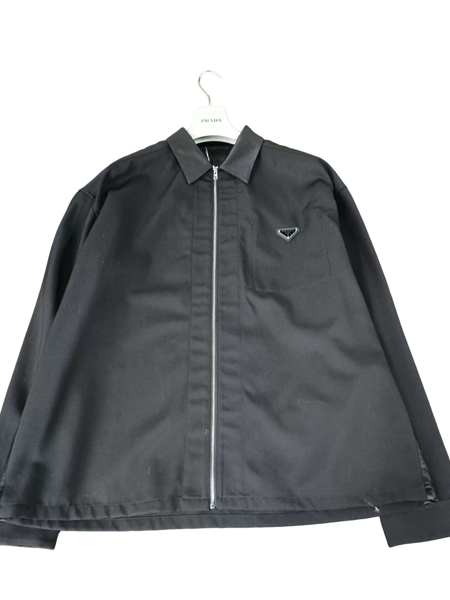 Prada Prada Triangle Logo Zip Jacket XL Size US XL / EU 56 / 4 - 1 Thumbnail