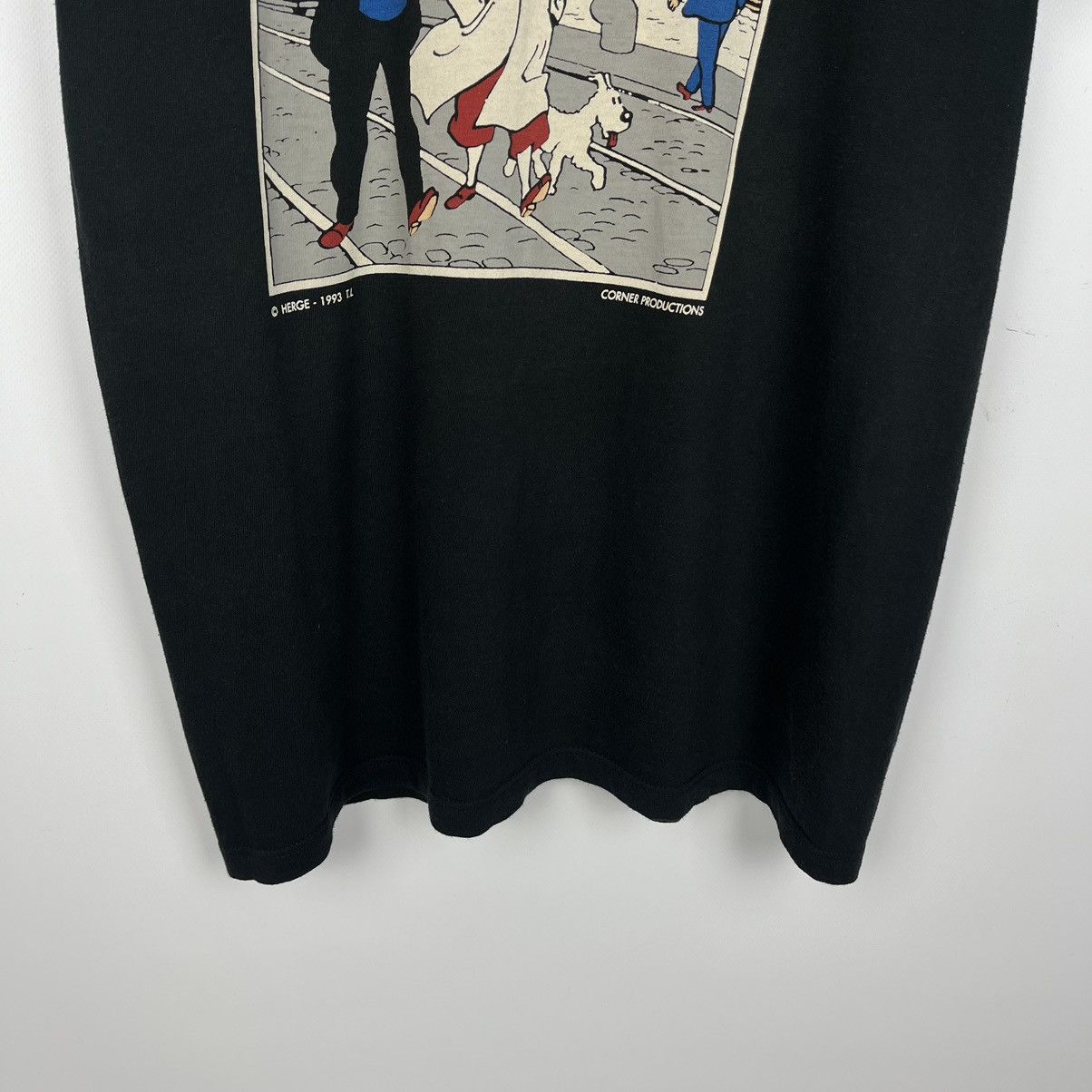 Cartoon Network Vintage Tin Tin Adventures cartoon rare tee 1993 Size US M / EU 48-50 / 2 - 3 Thumbnail