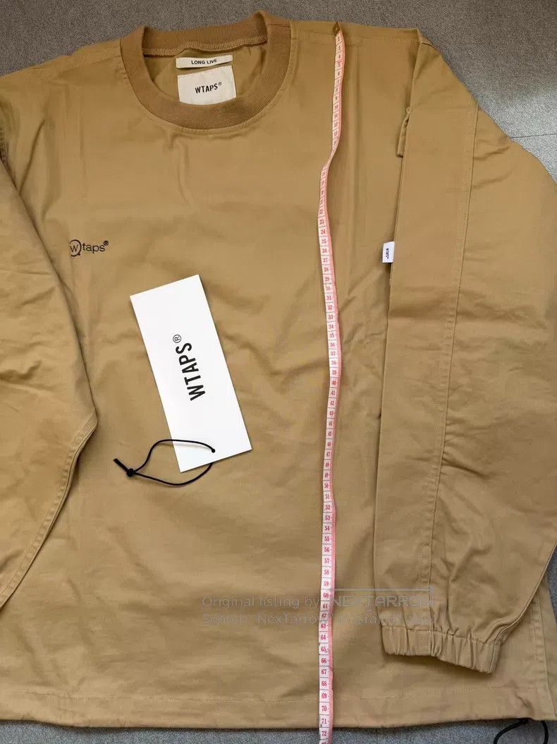 Wtaps Wtaps Long-sleeve Sweatshirt, Khaki Size US M / EU 48-50 / 2 - 5 Thumbnail