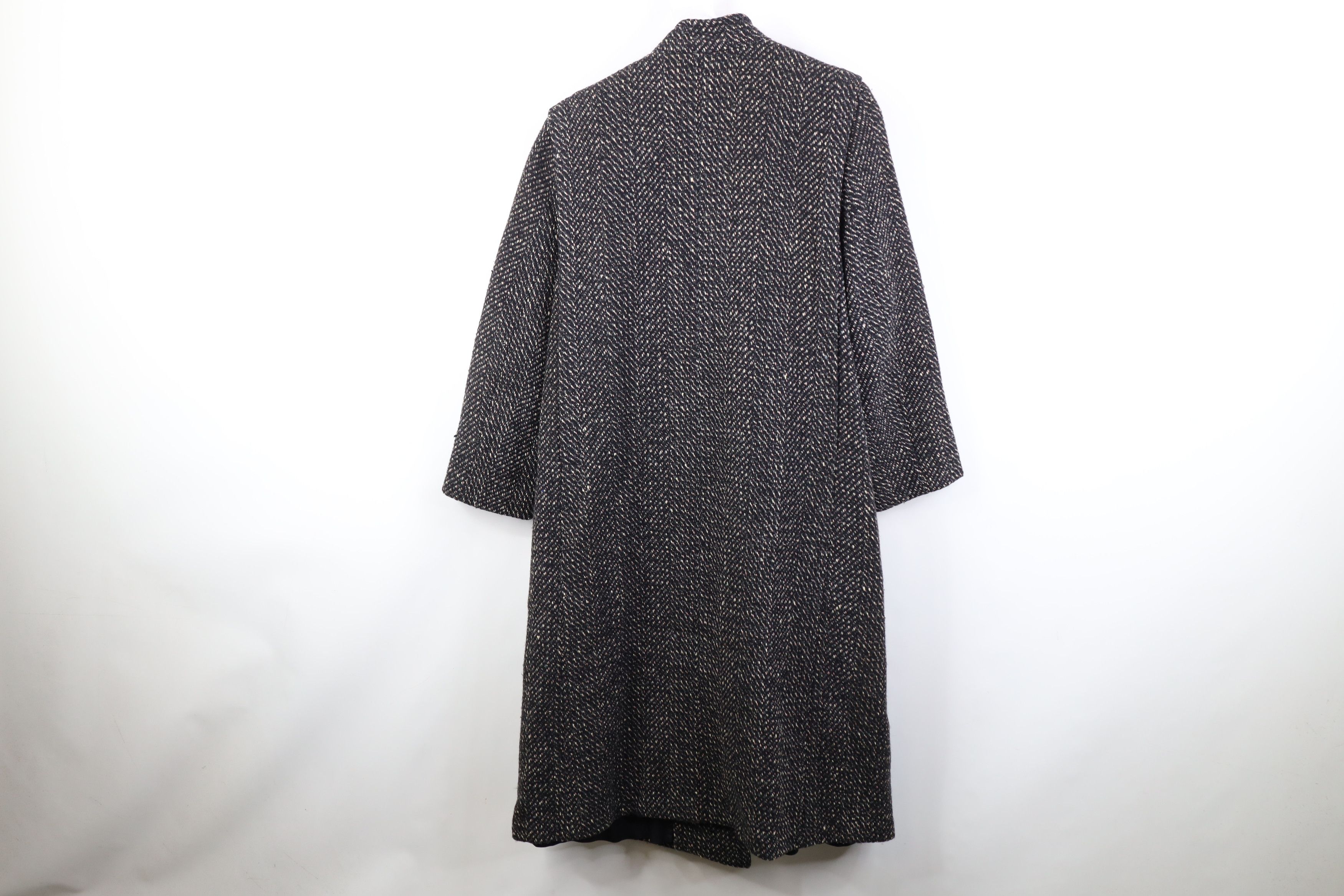 Vintage Vintage 70s Streetwear Tweed Herringbone Jacket Coat USA Size XL / US 12-14 / IT 48-50 - 12 Thumbnail