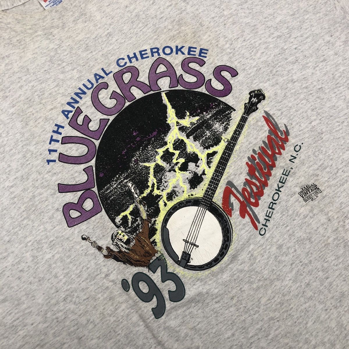 Band Tees × Vintage Vintage bluegrass festival 1993 Size US XXL / EU 58 / 5 - 3 Thumbnail