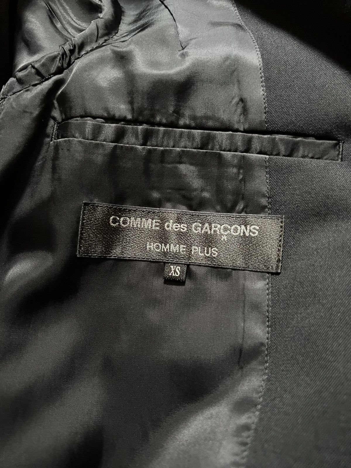 Comme des Garcons Homme Plus RARE AW18 Comme des Garçons Homme Plus Back Cut Blazer Size 34R - 3 Thumbnail