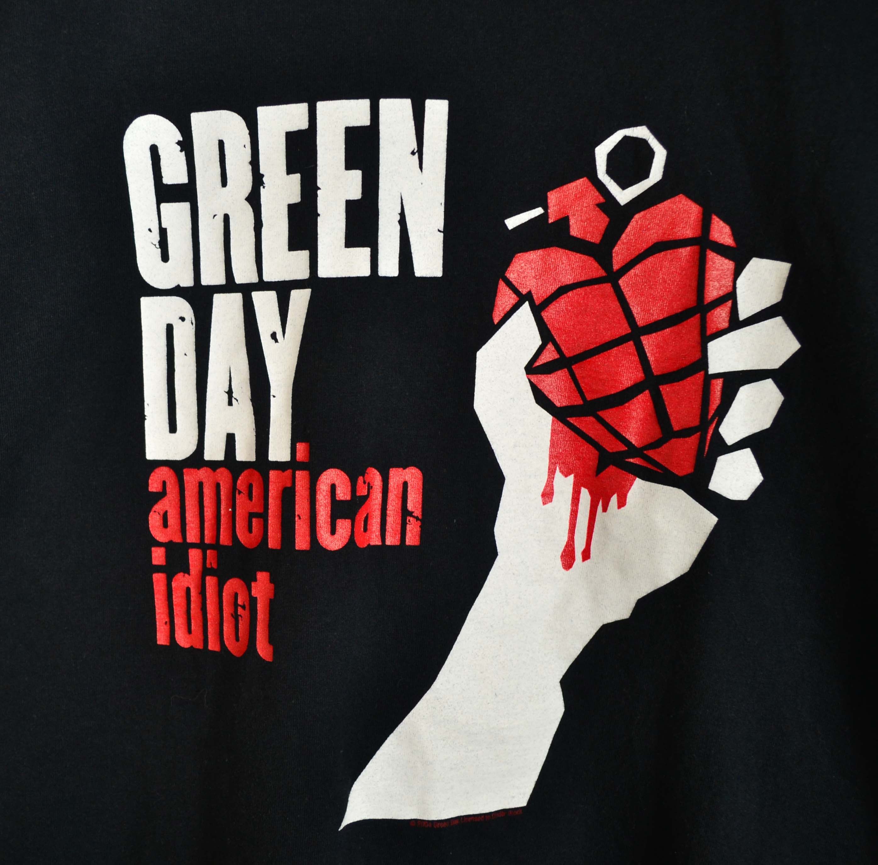 Band Tees Vintage RARE 2004 Green Day American Idiot Band Tee Size US S / EU 44-46 / 1 - 3 Thumbnail