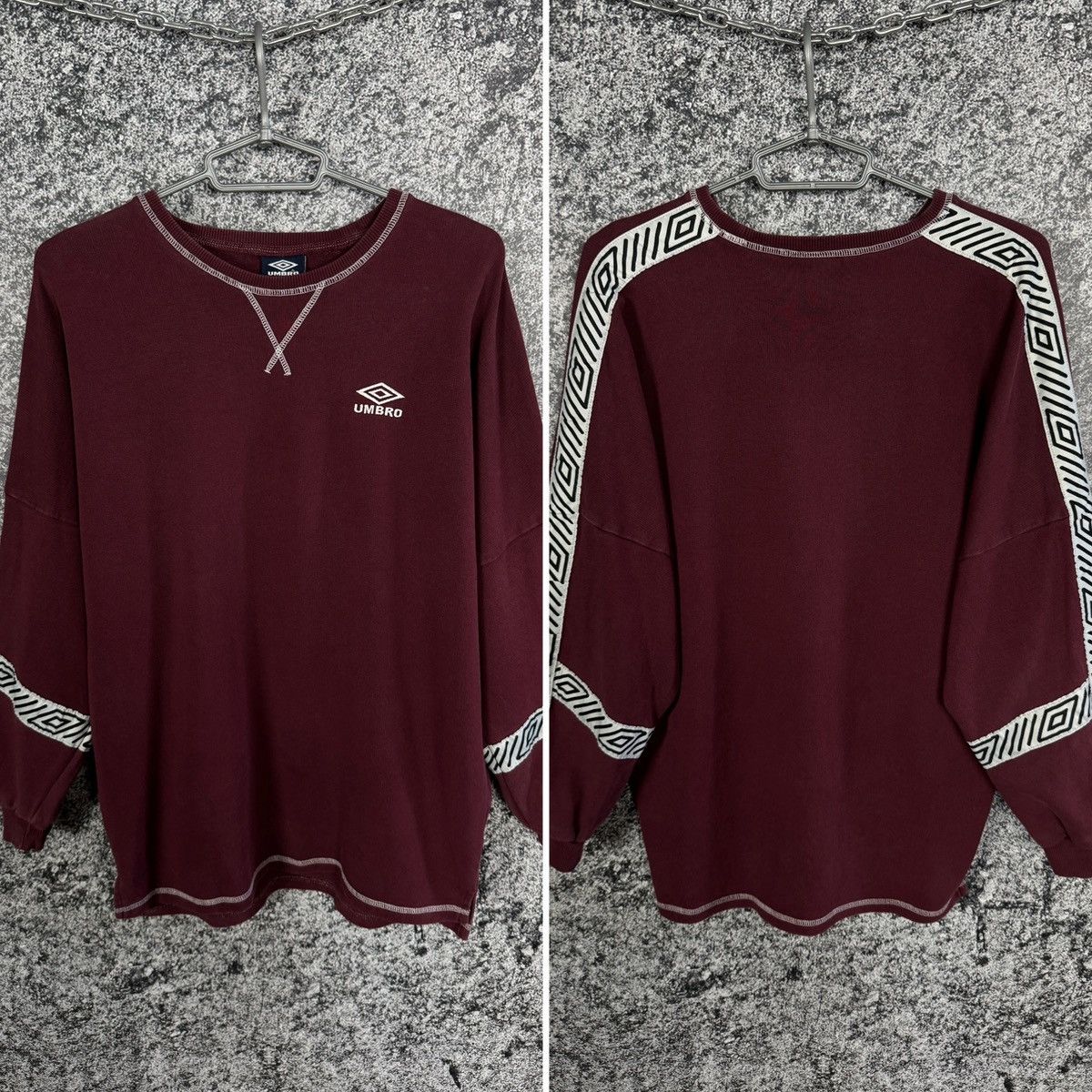 Umbro Men’s Umbro Vintage Sweatshirt Pullover Retro 80s 90s Size S Size US S / EU 44-46 / 1 - 1 Thumbnail