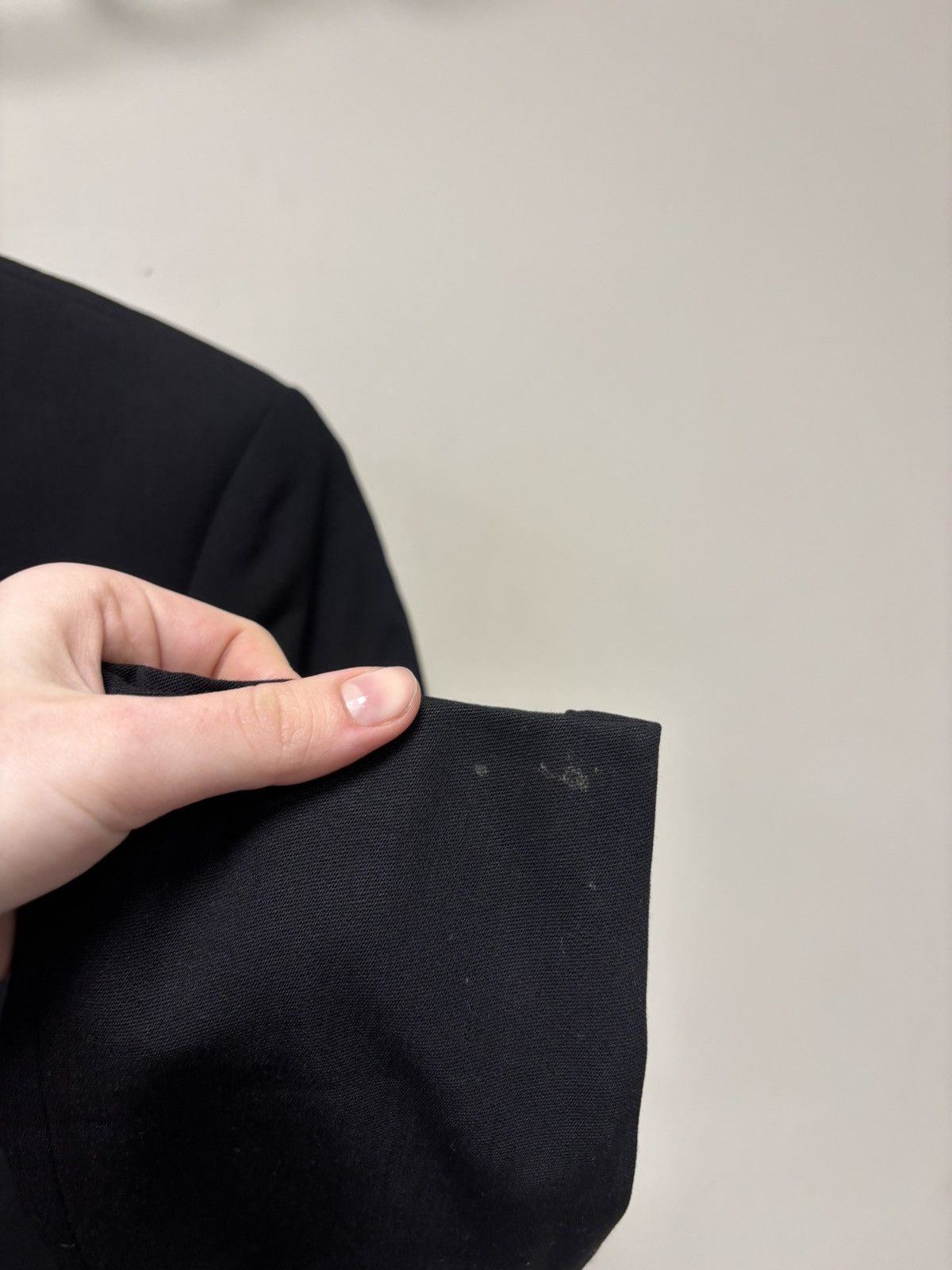 Armani Collezioni Armani Collezioni Men’s Black Wool Blazer Jacket Sport Coat Size 36R - 19 Thumbnail