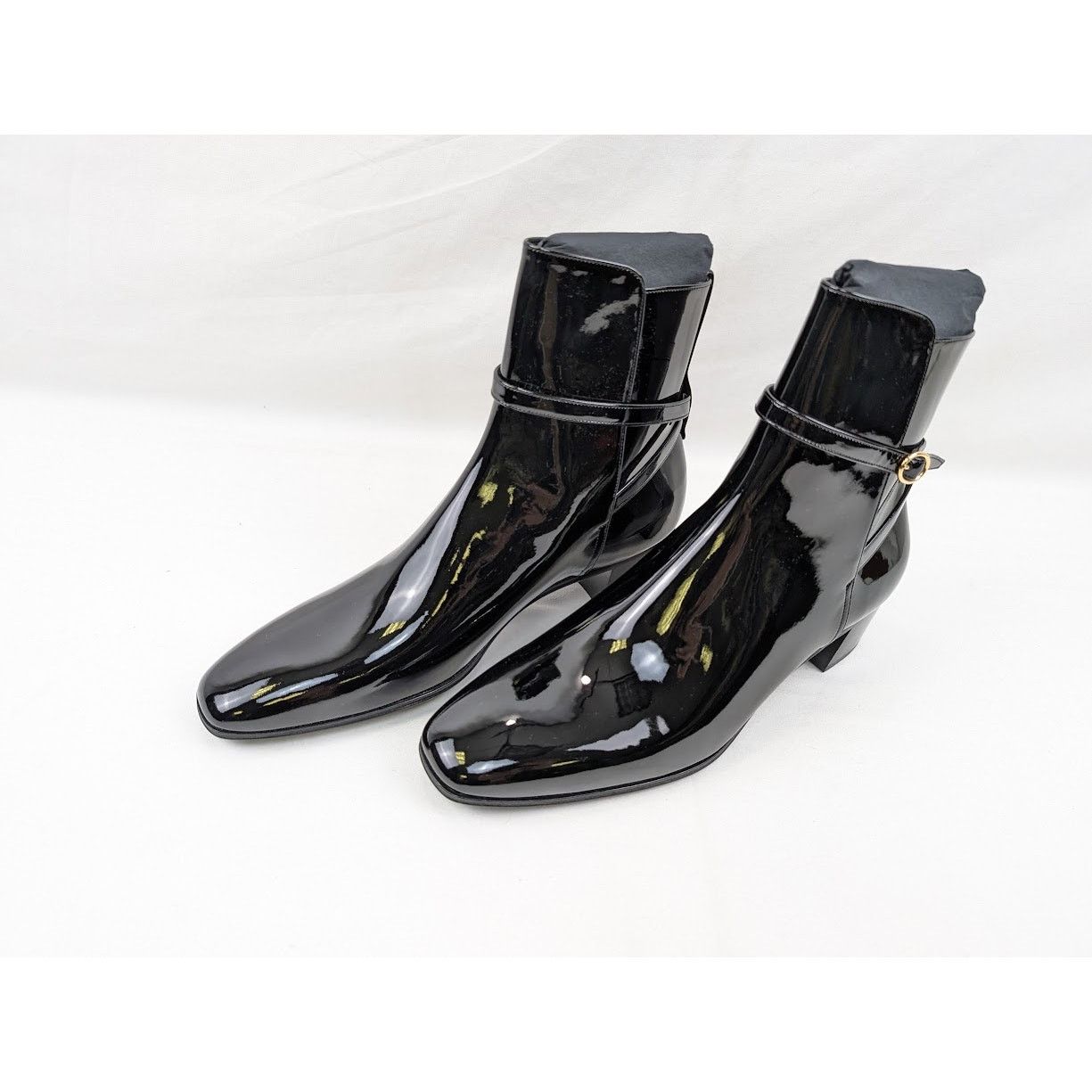 Saint Laurent Paris o1rshd1 Q:2 / Terry 45 Jodhpur Boots in Nero Size US 10 / EU 43 - 16 Thumbnail