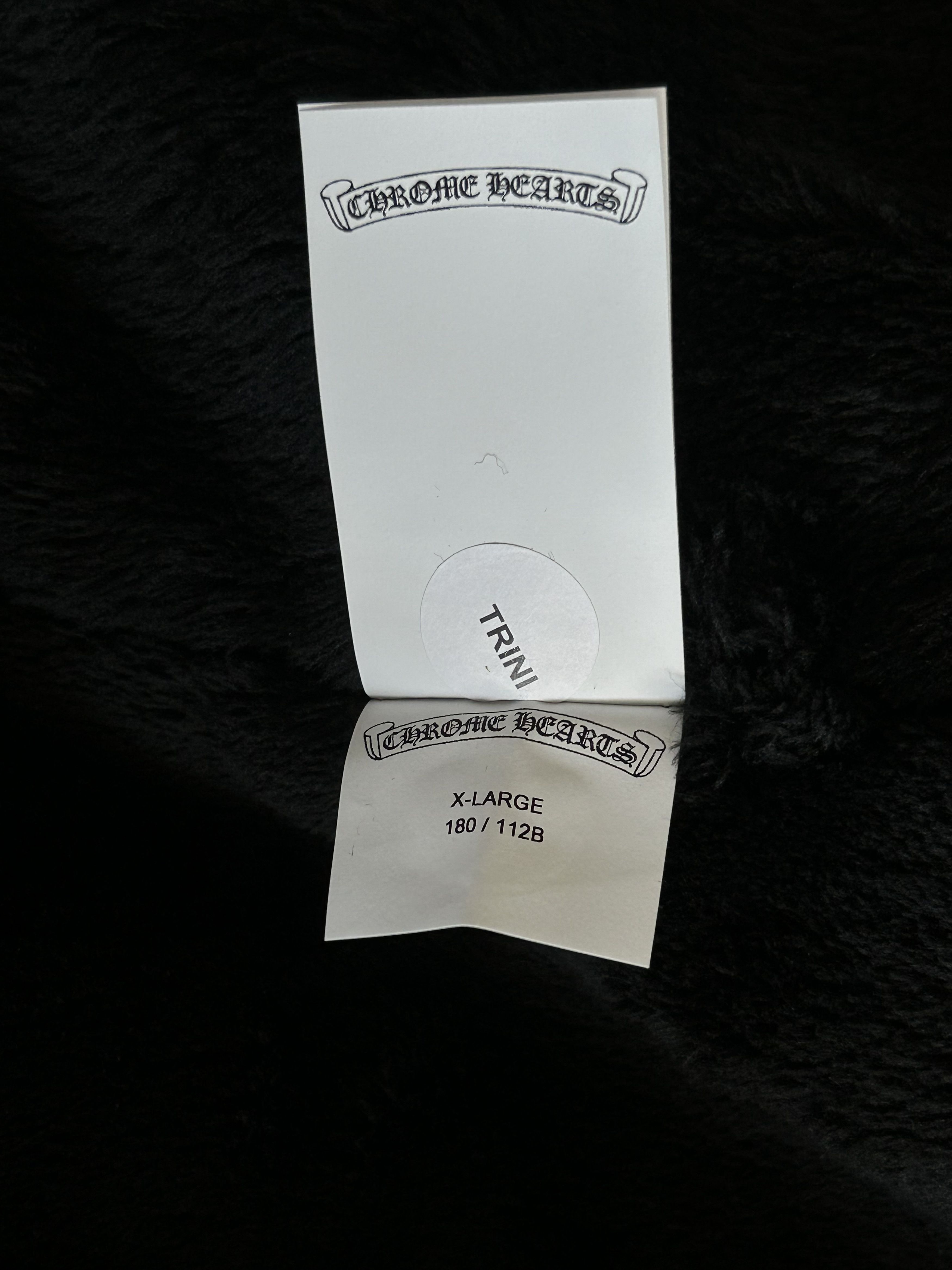 Chrome Hearts Black & White Striped Triple Cross Racing Jacket Size US XL / EU 56 / 4 - 6 Thumbnail