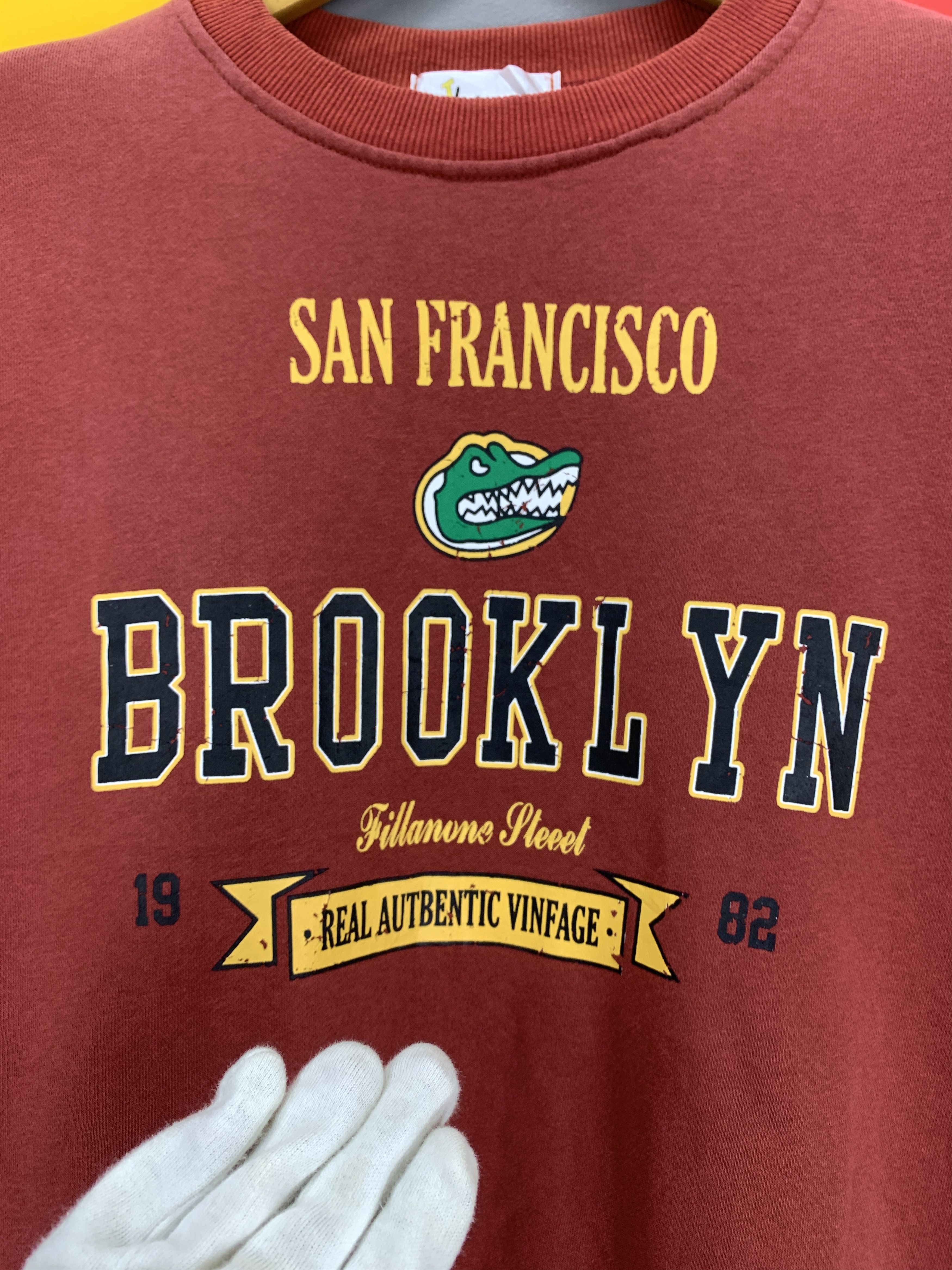Other SAN FRANCISCO BROOKLYN Crew Neck Sweatshirt #1912/10 Size US M / EU 48-50 / 2 - 2 Thumbnail