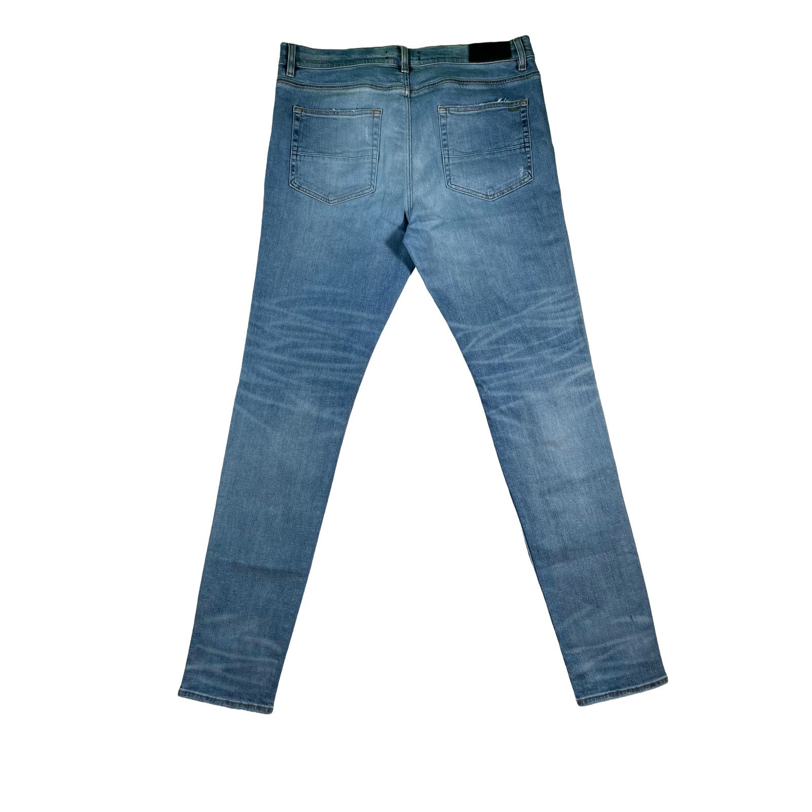 Amiri Amiri Acid Patch MX1 Light Wash Jeans Size US 38 / EU 54 - 2 Thumbnail