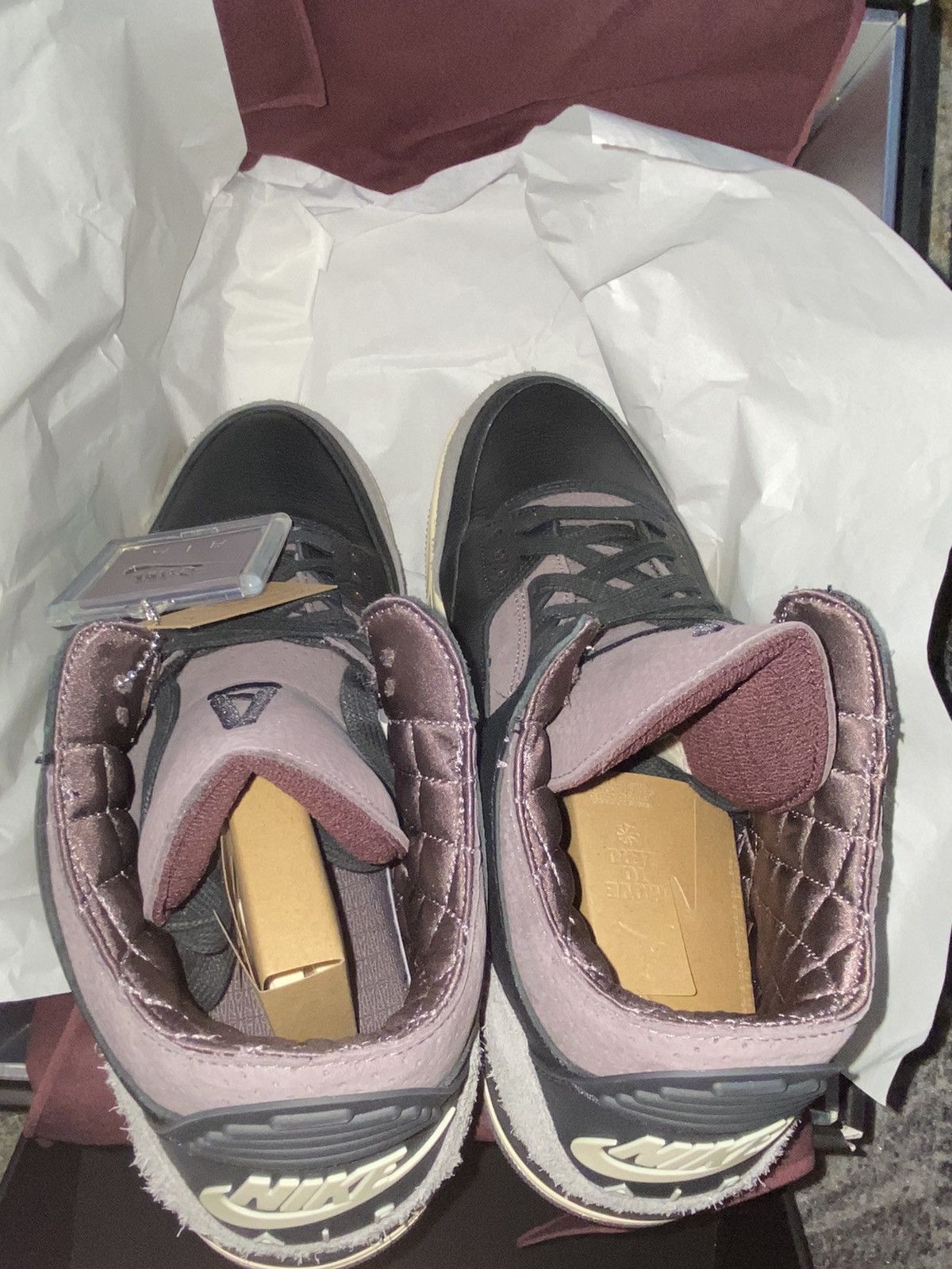 A Ma Maniere × Jordan Brand × Nike Jordan 3 Retro OG SP A Ma Maniere While You Were Sleeping Size US 11.5 / EU 44-45 - 5 Thumbnail