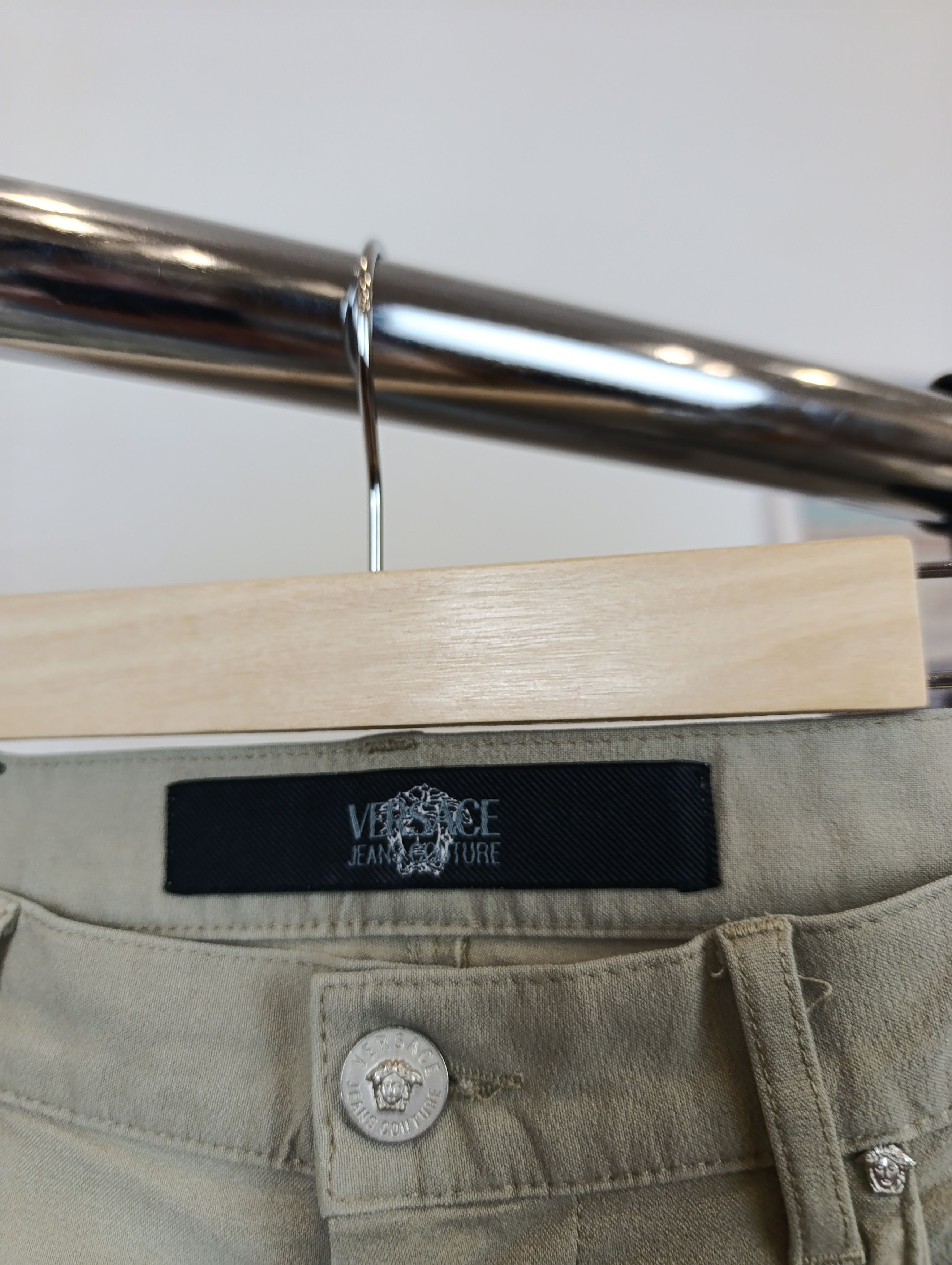 Versace Jeans Couture × Vintage VERSACE JEANS COUTURE VINTAGE MENS STRETCH PANTS Size US 35 - 8 Thumbnail