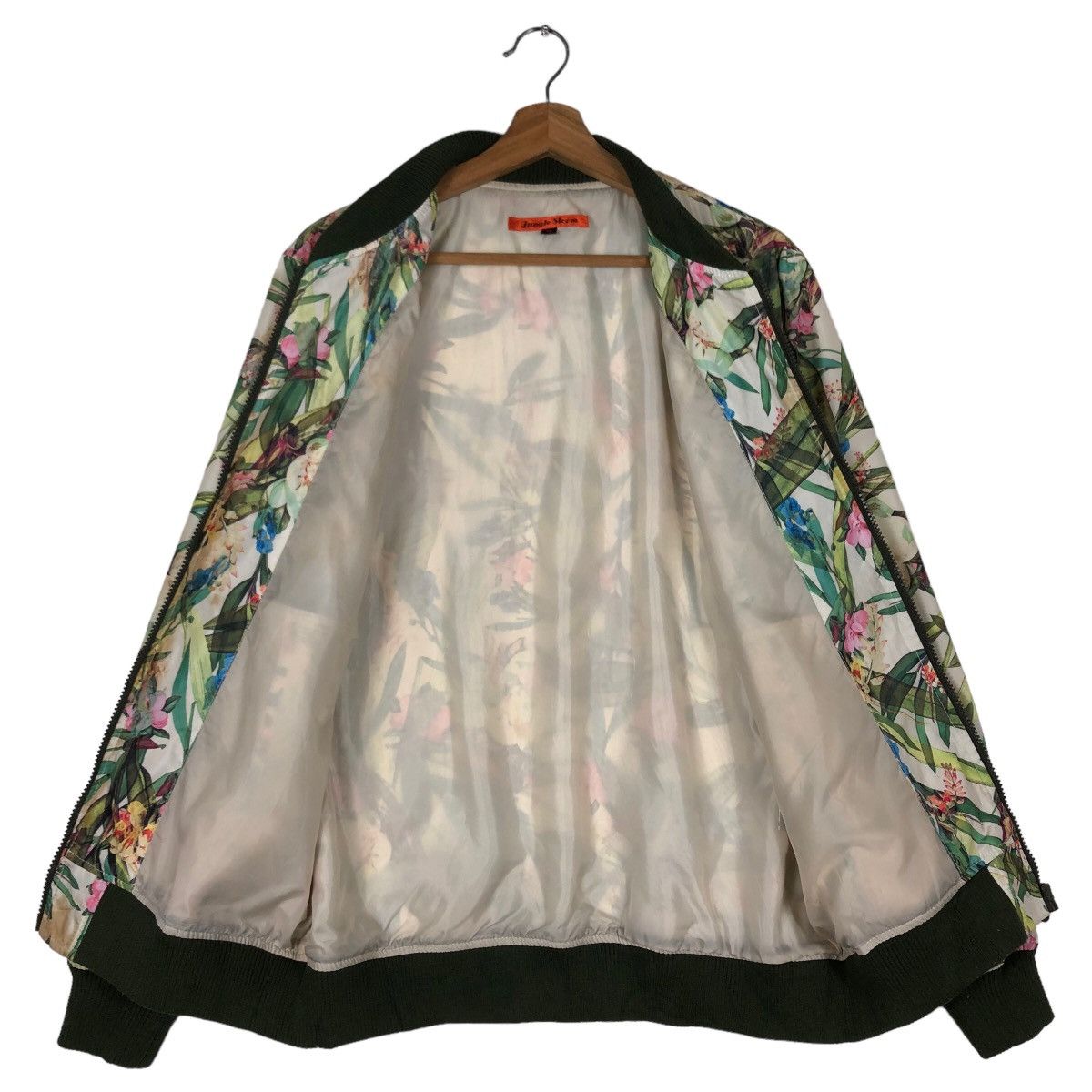 Japanese Brand 🔥90’s Jungle Storm Bomber Jacket Full Print Flower Size US M / EU 48-50 / 2 - 10 Thumbnail