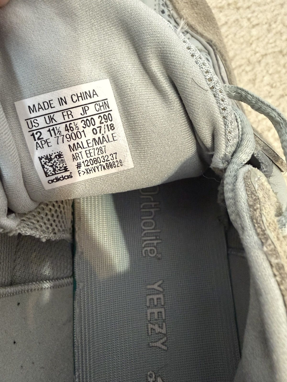Adidas Adidas YEEZY 500 Salt EE7287 US 12 Size US 12 / EU 45 - 6 Thumbnail