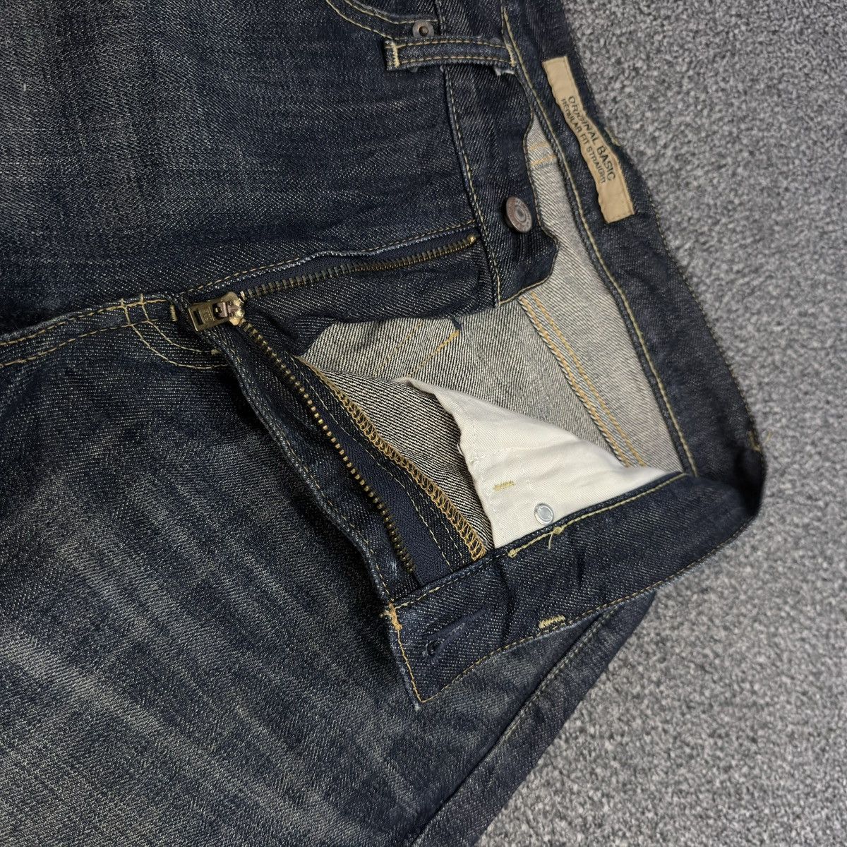 Undercover × Uniqlo 🇯🇵 Vintage 90s Japanese Denim Uniqlo S002 Streetwear Jeans Size US 30 / EU 46 - 13 Thumbnail