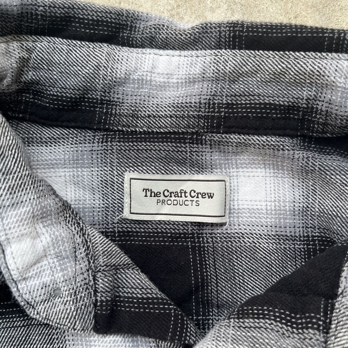 Vintage The CraftCrew shadow plaid shirt cotton 100% Size US M / EU 48-50 / 2 - 3 Thumbnail