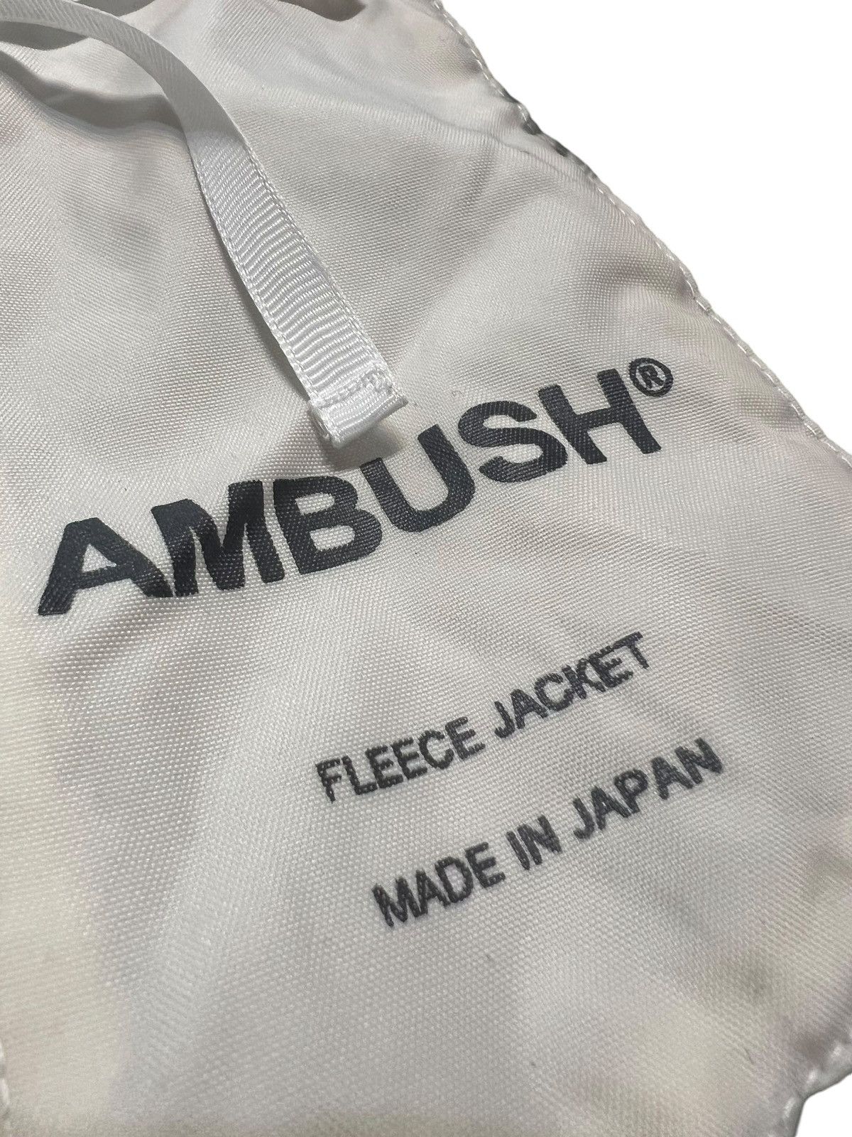 Ambush Design Black Fleece Logo Jacket Size 3 Size US L / EU 52-54 / 3 - 2 Thumbnail