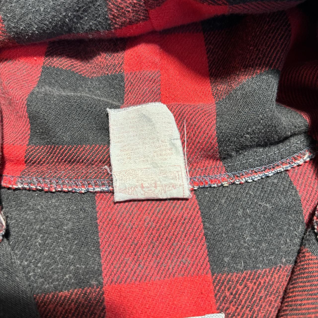 Carhartt Carhartt - denim - red flannel lined - hooded active jacket Size US XL / EU 56 / 4 - 4 Thumbnail