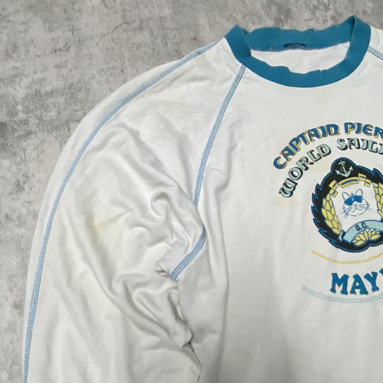 Other White and blue Captain Pier's World Sailing Mayday Size US S / EU 44-46 / 1 - 3 Thumbnail