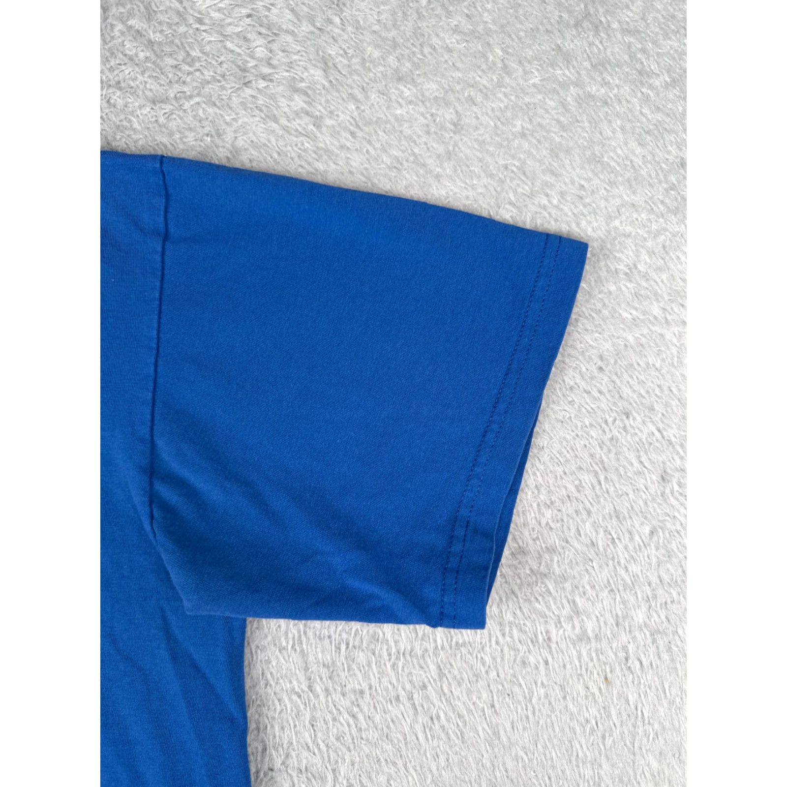 The North Face The North Face Shirt Men XL Blue Crew Neck Short Sleeve Cotton Jersey Logo All Seasons Breathable Mens Size US XL / EU 56 / 4 - 2 Thumbnail