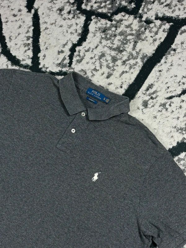 Ralph Lauren Ralph Lauren Gray Logo Polo Shirt XL Size US XL / EU 56 / 4 - 3 Thumbnail