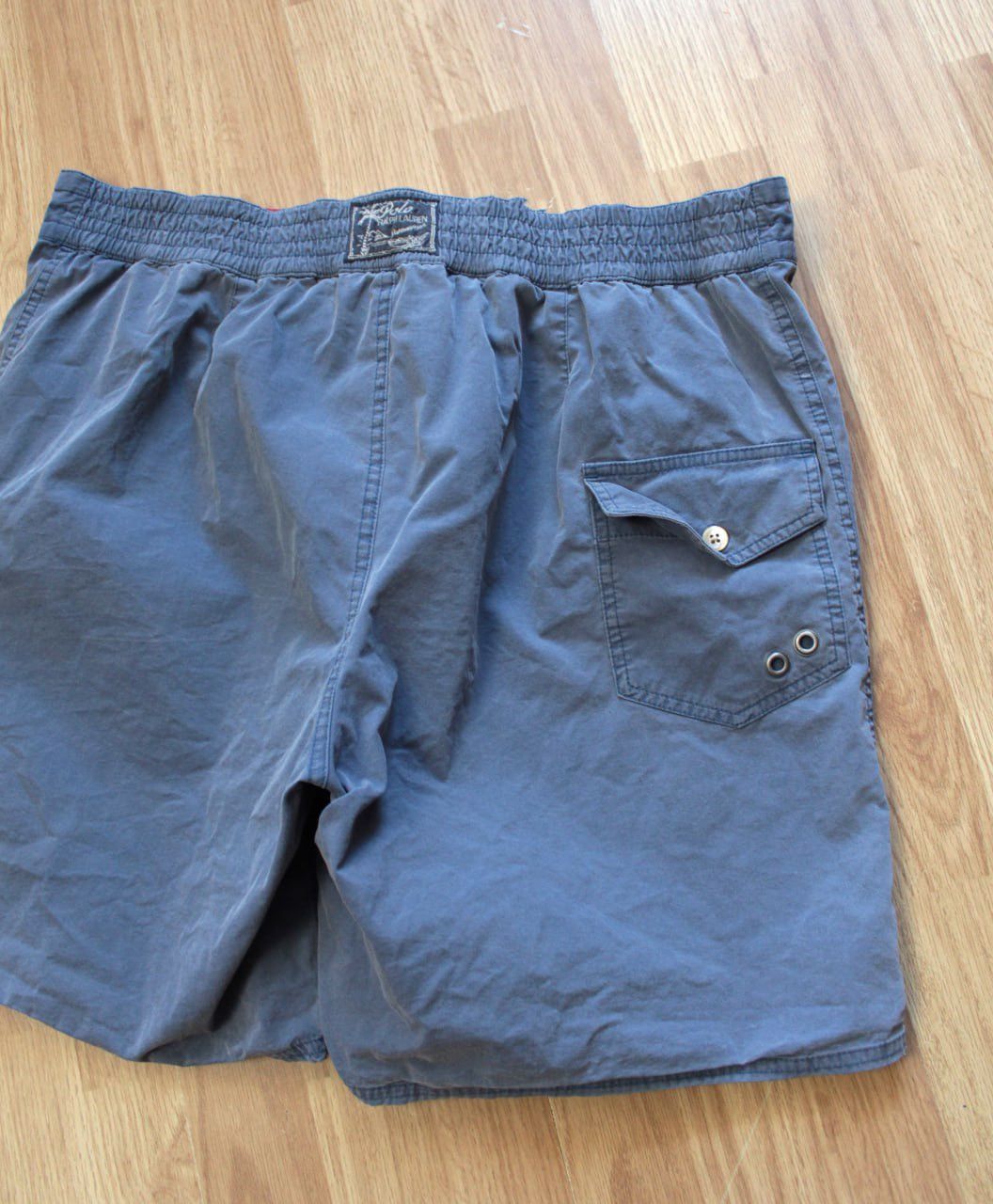 Polo Ralph Lauren 🔥 Vintage Polo Ralph Lauren Faded Swim Shorts Rare Big Pony Size US 34 / EU 50 - 6 Thumbnail