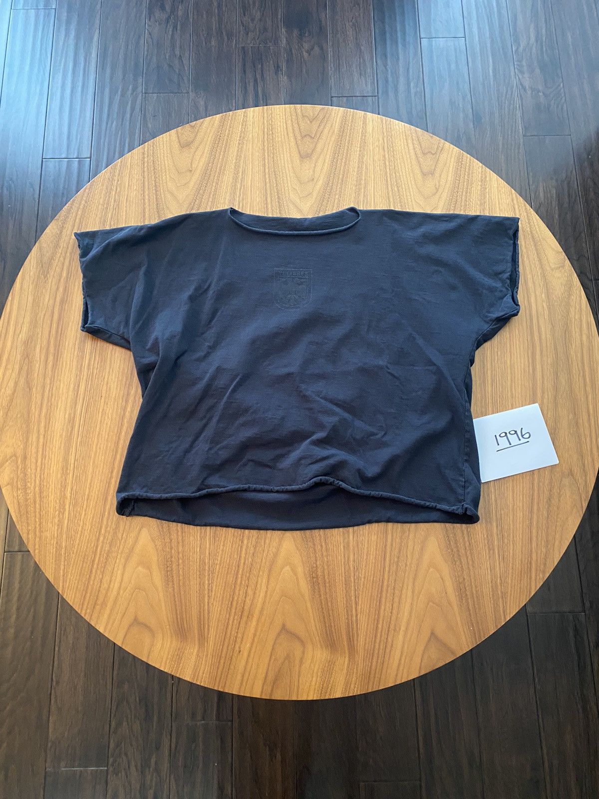 Kanye West YZY Vultures Black T-Shirt Size US S / EU 44-46 / 1 - 1 Thumbnail