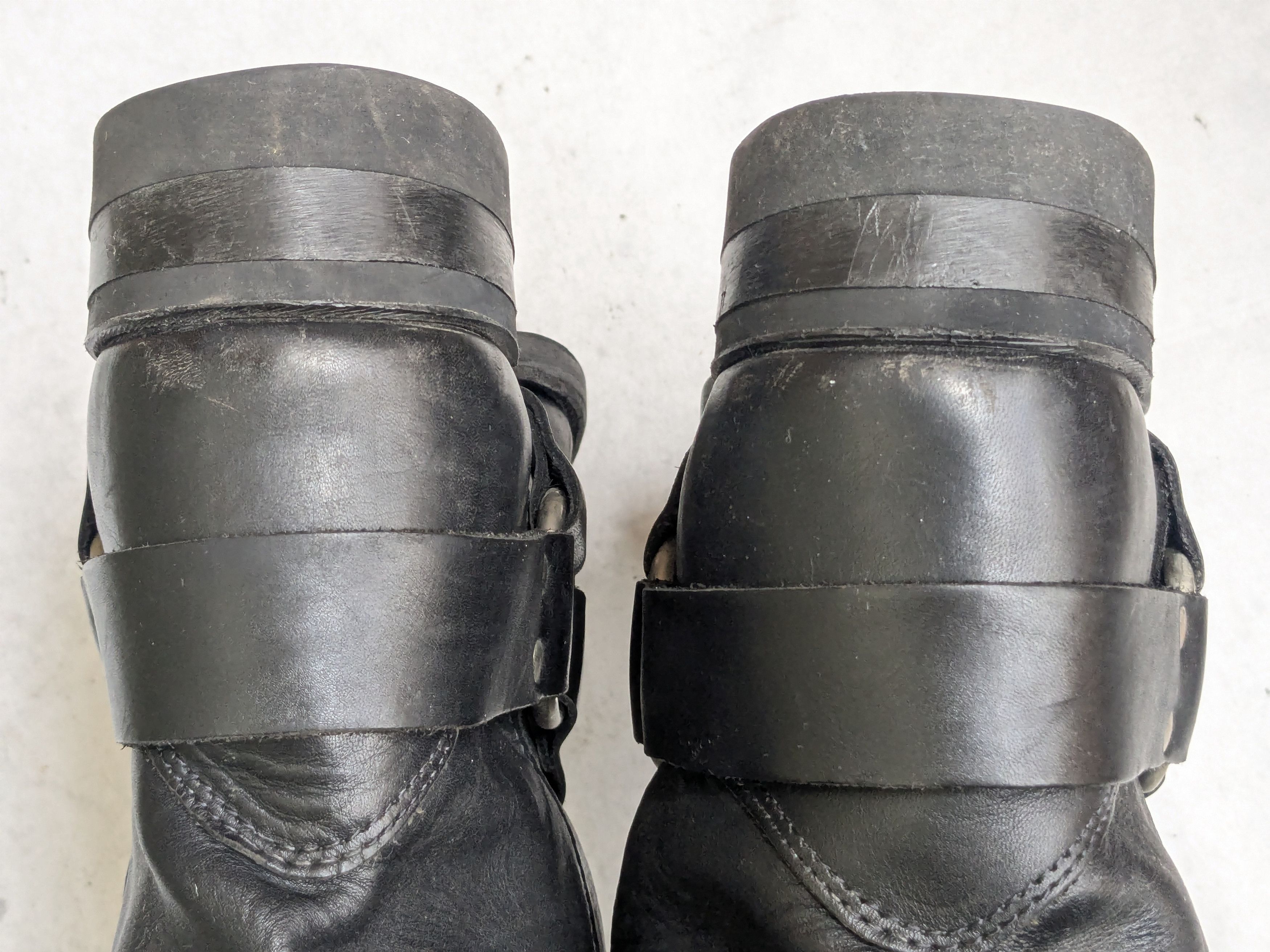 Frye Frye Harness Boots Black Leather 13 M Strap USA Size US 13 / EU 46 - 14 Thumbnail