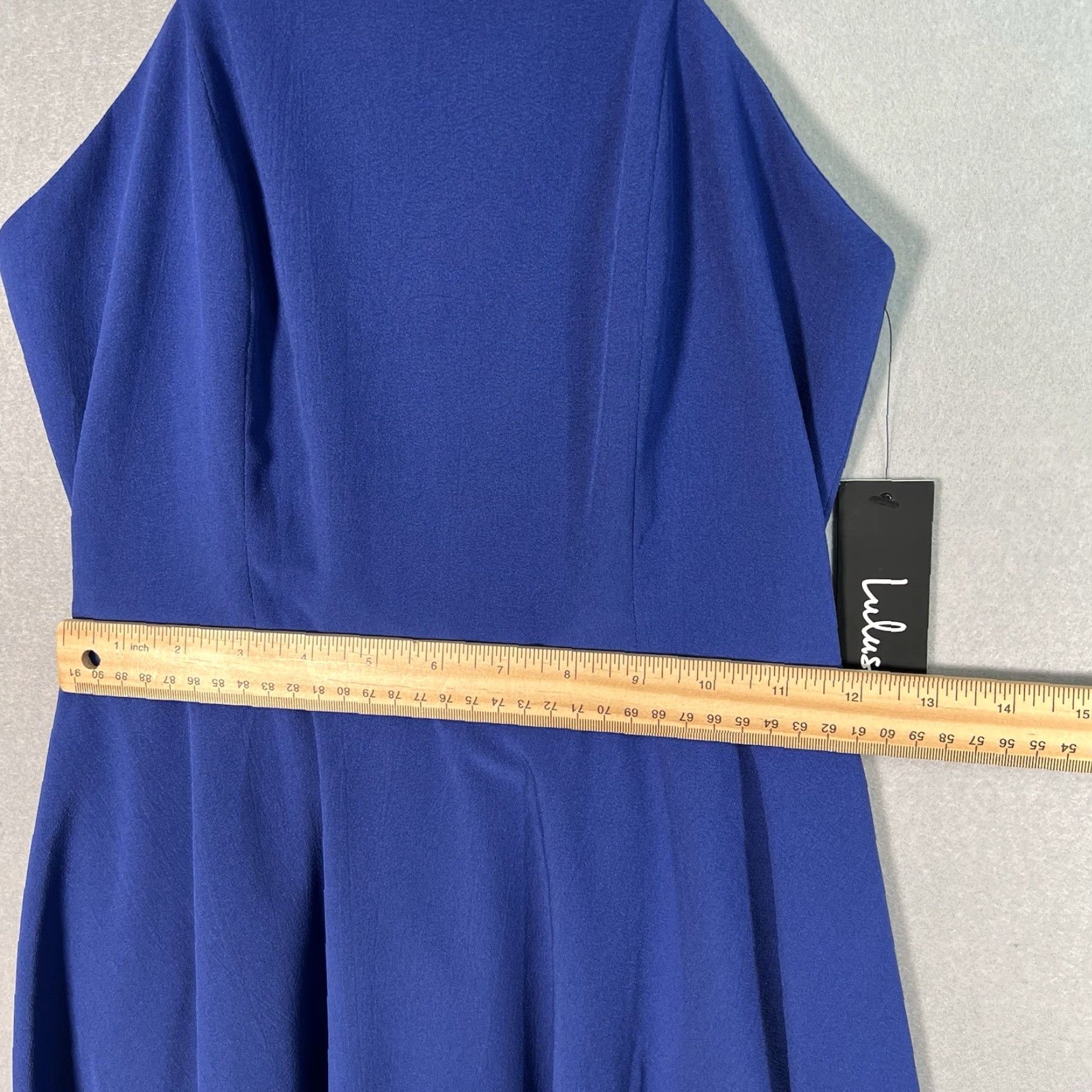 Lulus NWT! Lulus Royal Blue Swing Dress Womens XS Spaghetti Strap Mini Stretch Dress Size XS / US 0-2 / IT 36-38 - 5 Thumbnail