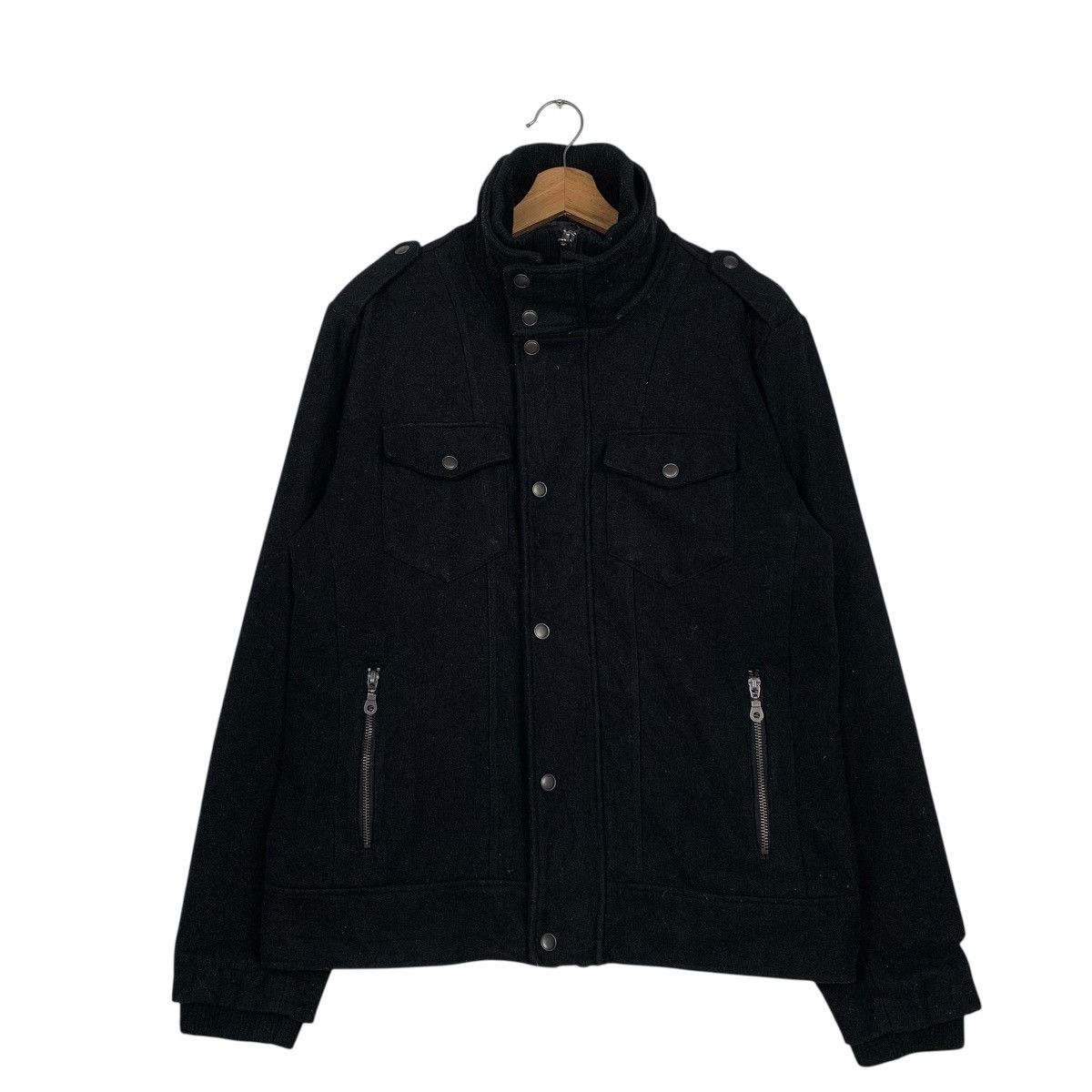Japanese Brand Japanese Brand Machope Multipocket Black Jacket Size US M / EU 48-50 / 2 - 1 Thumbnail