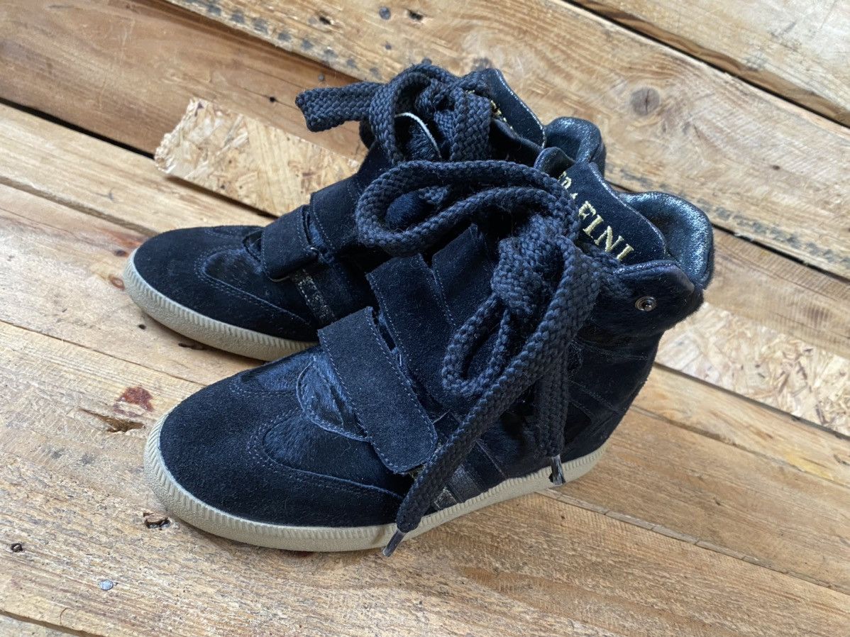 Isabel Marant Serafini platform wedge suede boots, like isabel marant 37 Size US 7 / IT 37 - 6 Thumbnail