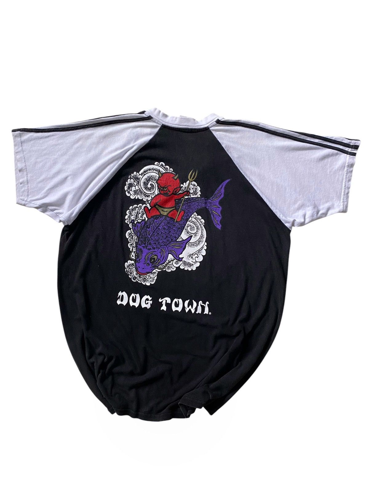 Dogtown × Vintage Vintage 90’s Dogtown Tadmen Devil Skate Size US XL / EU 56 / 4 - 1 Thumbnail