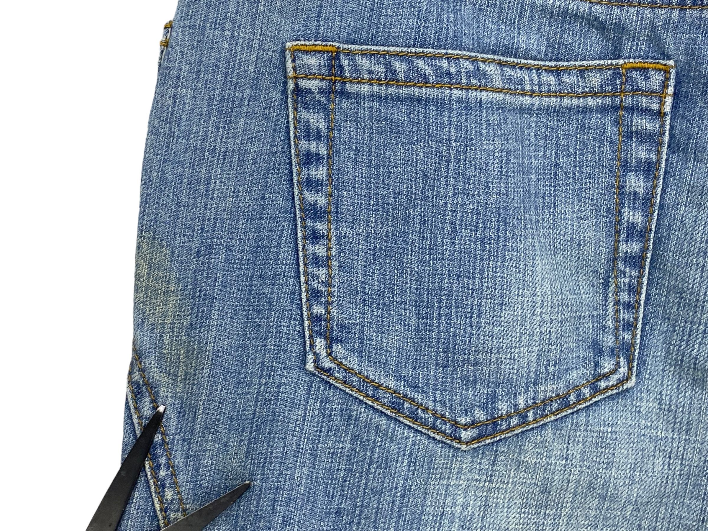 Japanese Brand Greenout East Boy Flare Jeans Size US 30 / EU 46 - 9 Thumbnail