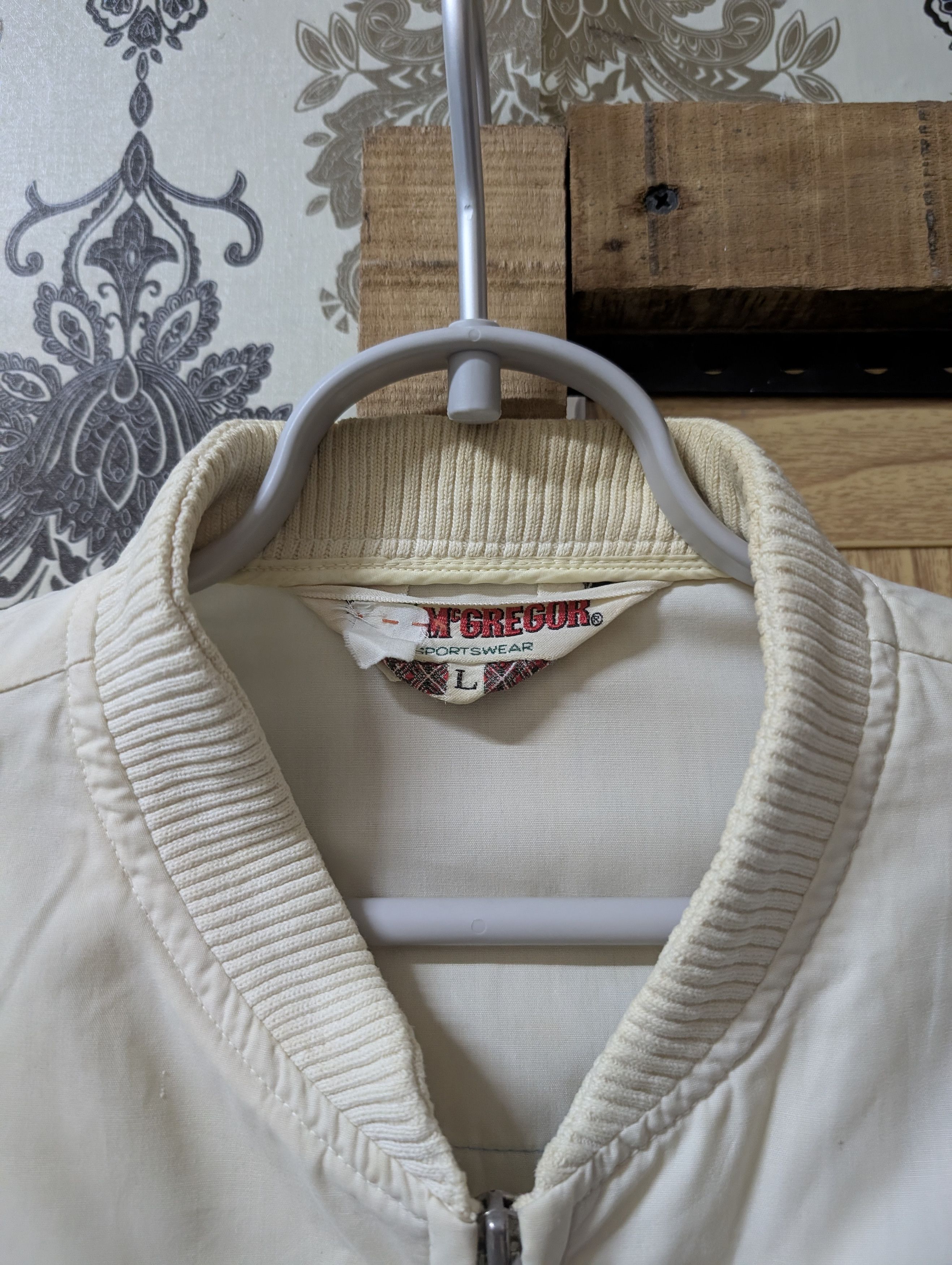 McGregor Vintage McGregor White Blue Buffalo Classic Jacket Size US L / EU 52-54 / 3 - 14 Thumbnail