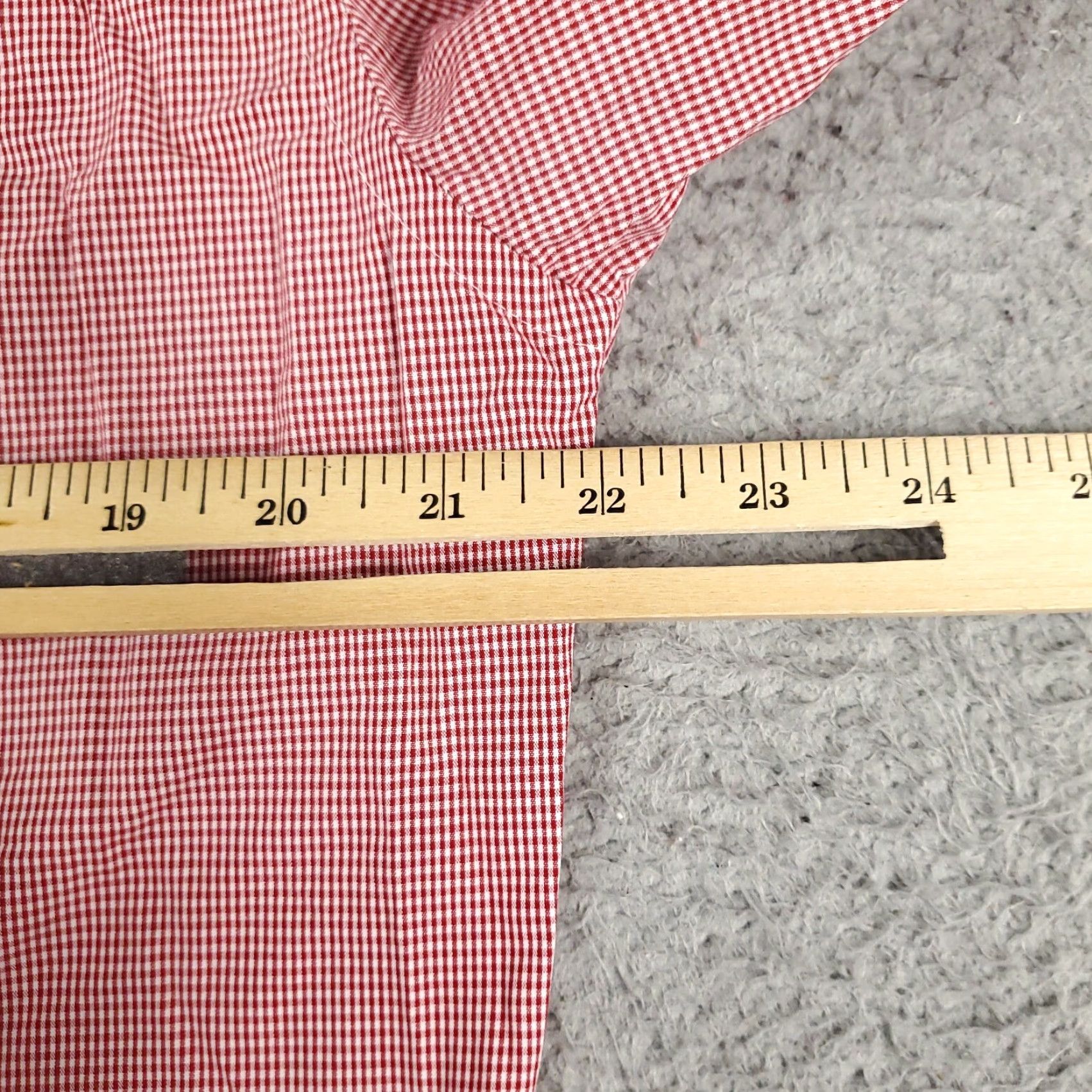 Tommy Hilfiger Tommy Hilfiger Shirt Mens Large Red Check Button Up Long Sleeve Casual Size US L / EU 52-54 / 3 - 5 Thumbnail