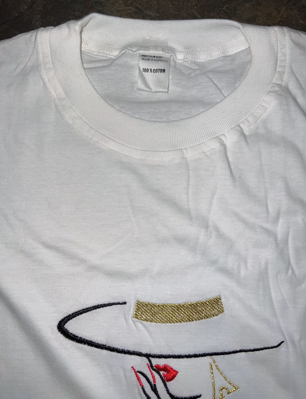 Vintage VINTAGE PARIS FASHION T-SHIRT ❤️ Size US L / EU 52-54 / 3 - 11 Thumbnail