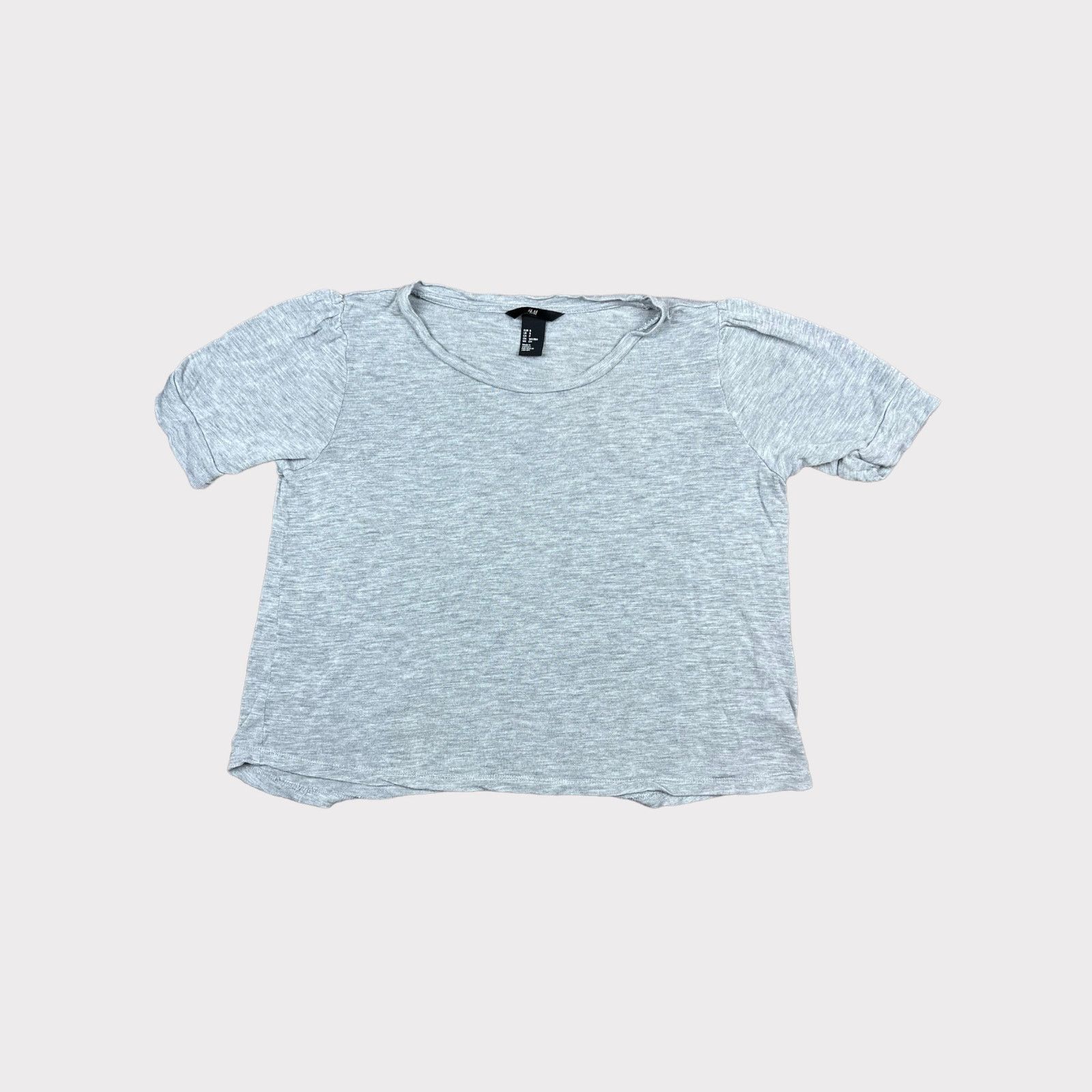 H&M H&M | Women's Puff Sleeve Knit Crop Top | Small Size S / US 4 / IT 40 - 5 Thumbnail