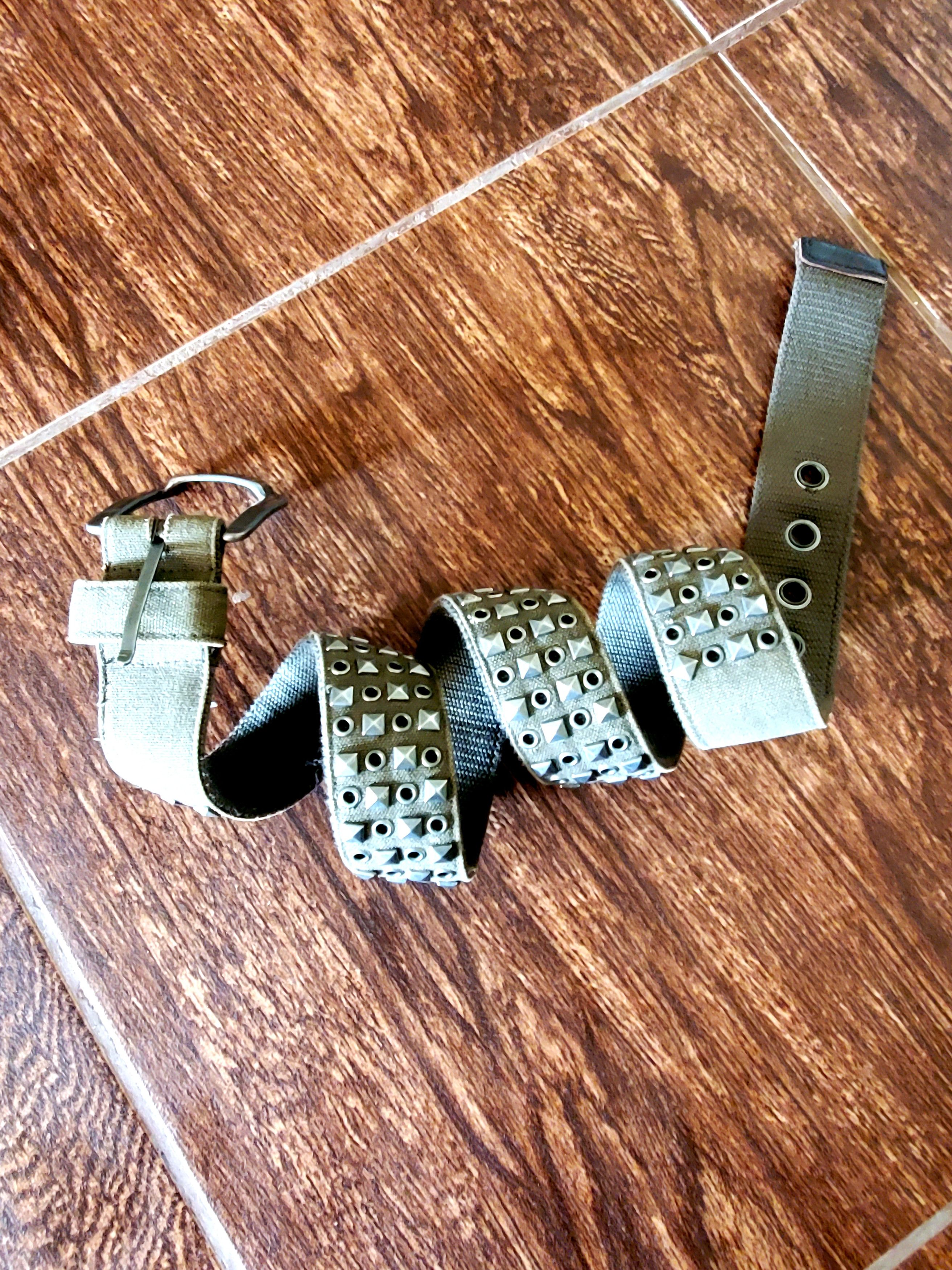 Hysteric Glamour × Japanese Brand × Vintage Vintage rhinestones Belt next BB Simon Style Size 32 - 2 Thumbnail