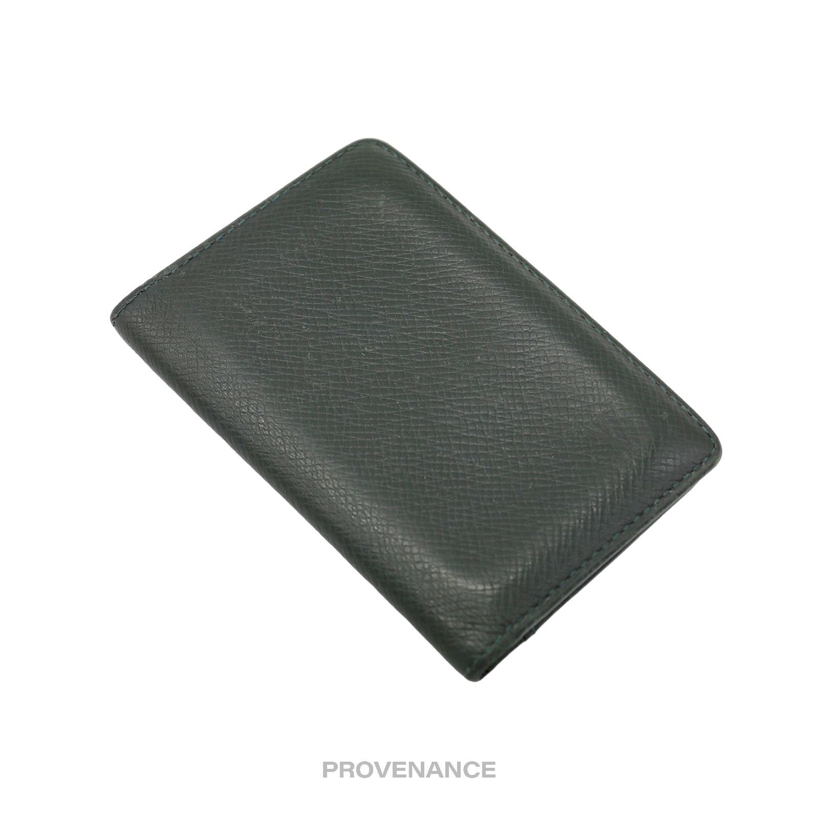 Louis Vuitton 🔴 Louis Vuitton Pocket Organizer Wallet - Taiga Epicea Size ONE SIZE - 4 Thumbnail