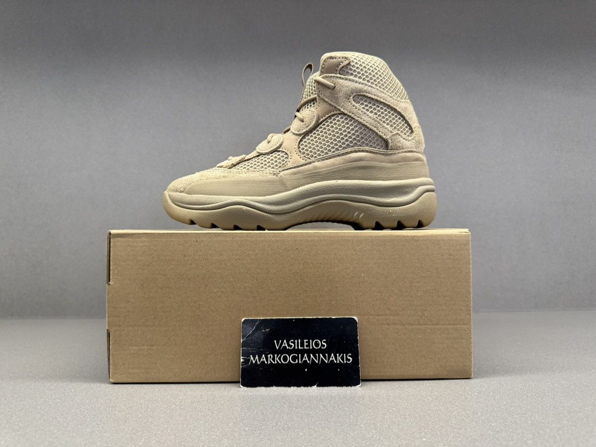 Yeezy Adidas Yeezy Desert Boot Rock Kids Size US 4.5 / IT 34.5 - 1 Thumbnail