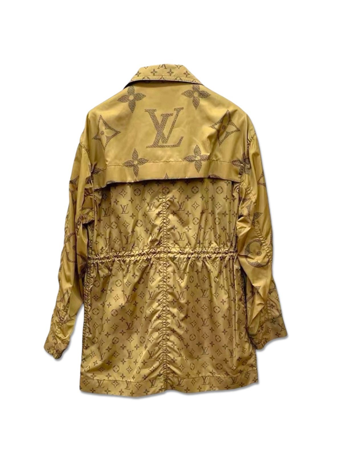 Louis Vuitton LOUIS VUITTON 34 Nylon Brown monogram Women Jacket Size XXS / US 00 / IT 34 - 2 Thumbnail