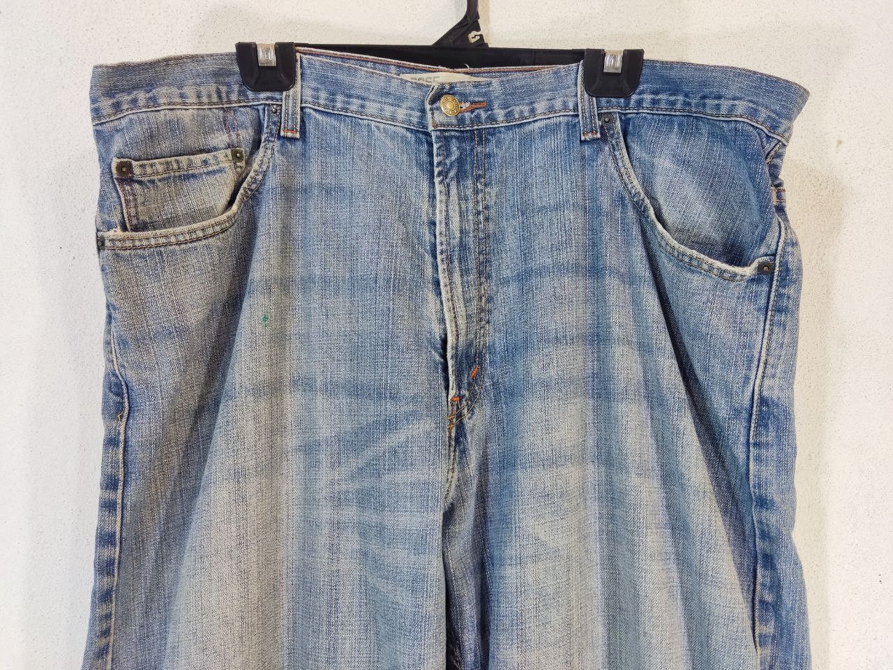 Levi's vintage levis 569 loose straight distressed denim Size US 44 / EU 60 - 8 Thumbnail