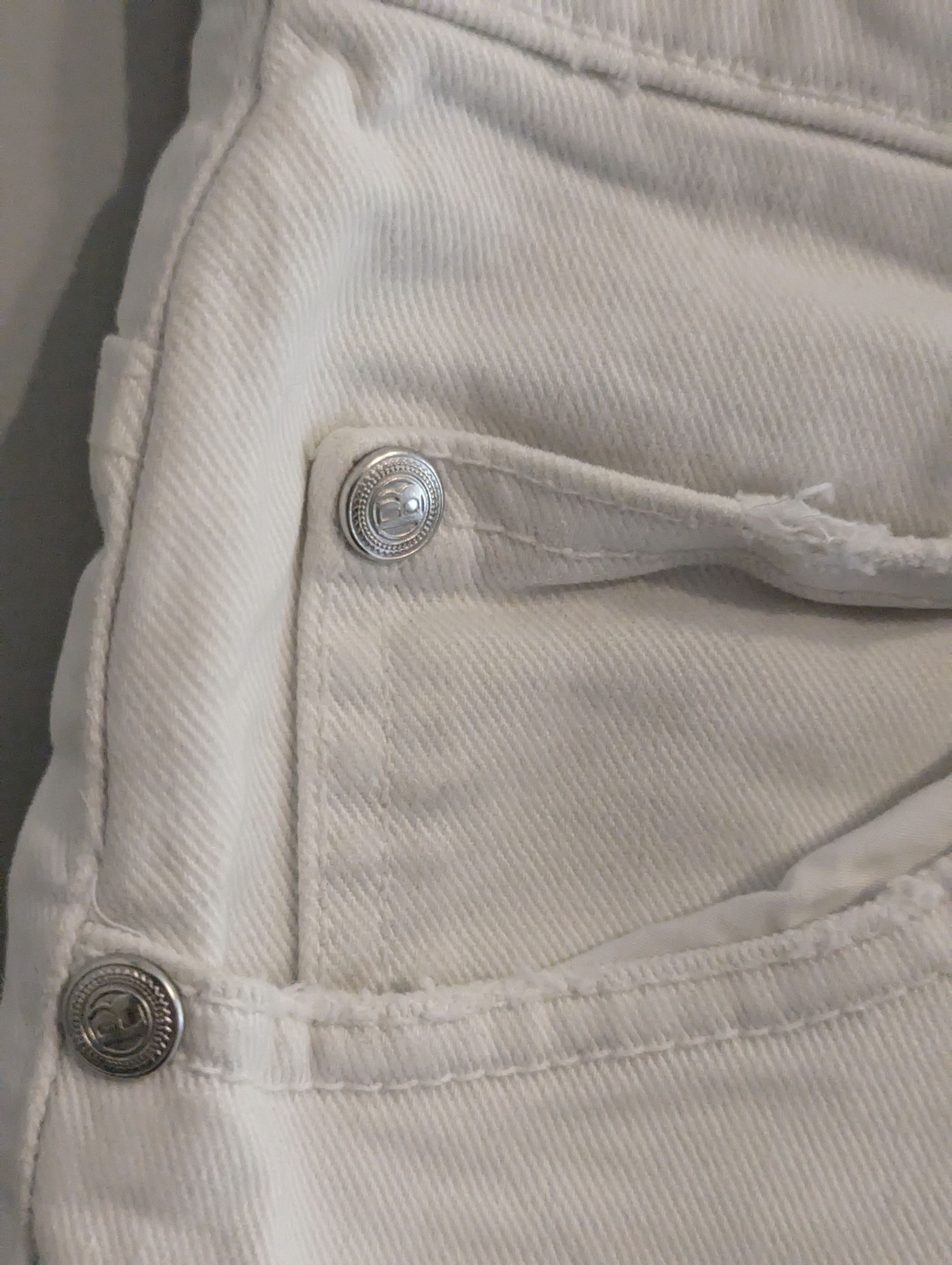 Pierre Balmain Balmain white jeans Size 29" - 4 Thumbnail