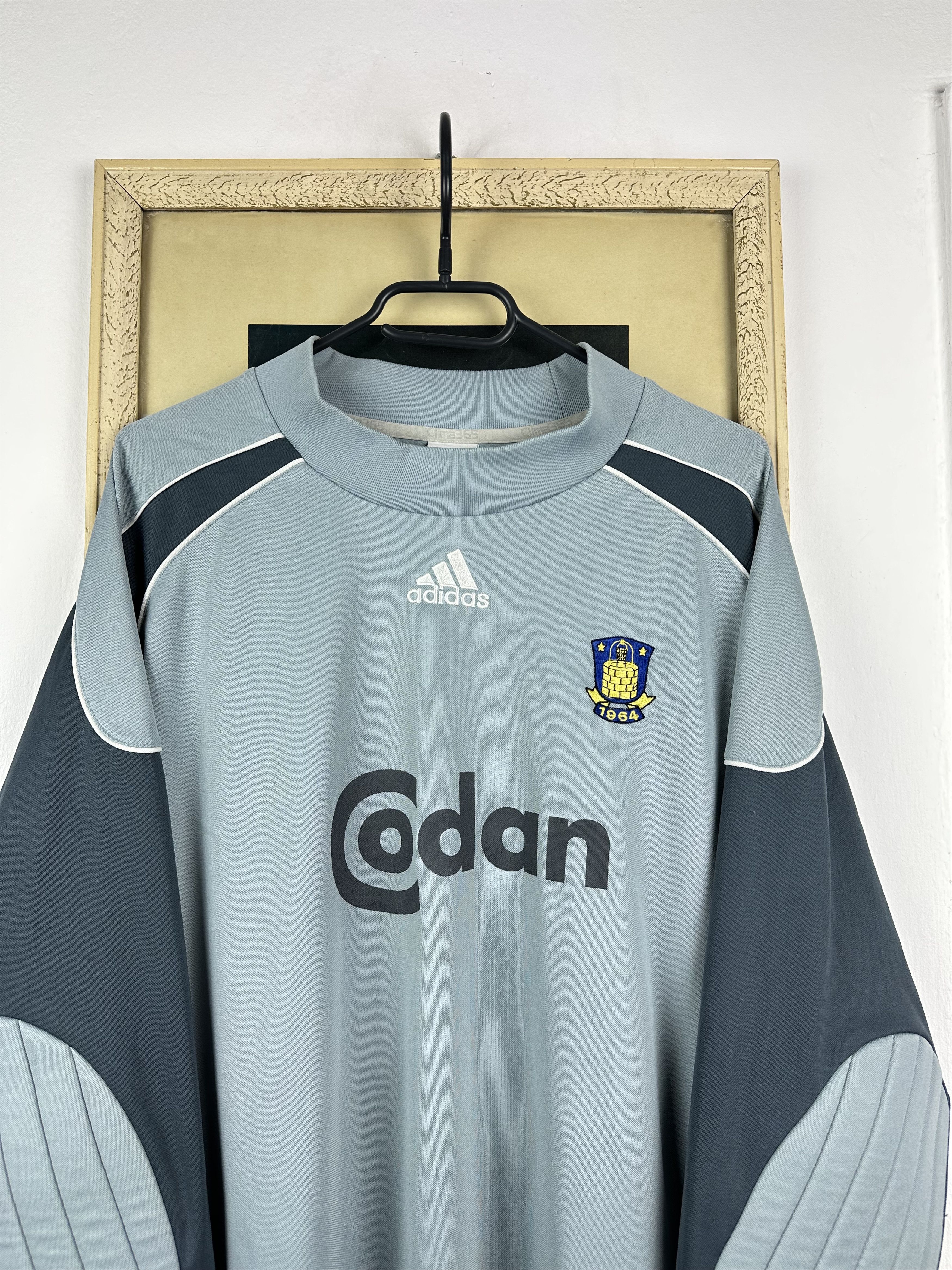 Adidas Brondby Goalkeeper football shirt 2006 Jersey Adidas Rare Size US XL / EU 56 / 4 - 2 Thumbnail