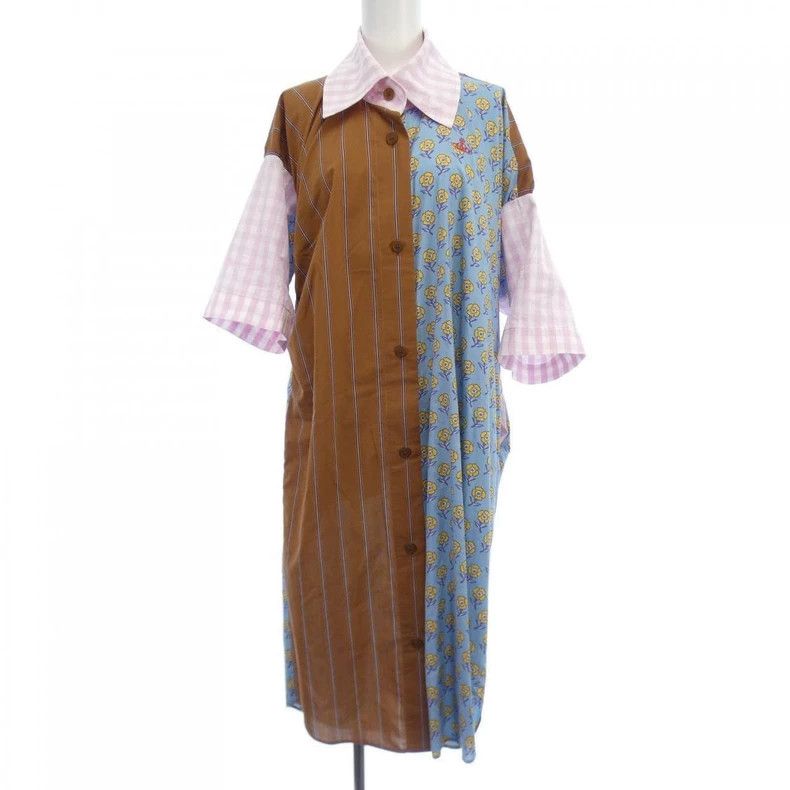 Vivienne Westwood Vivienne Westwood Patchwork printed shirt dress Size M / US 6-8 / IT 42-44 - 1 Thumbnail