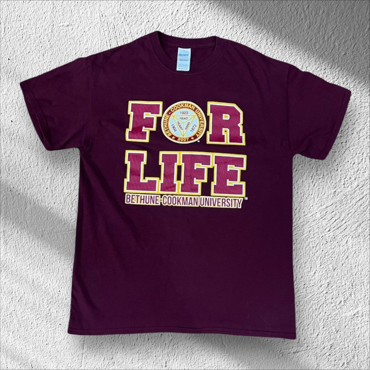 Vintage Vintage Y2K Bethune Cookman For Life Alumni Shirt HBCU Size US M / EU 48-50 / 2 - 1 Thumbnail