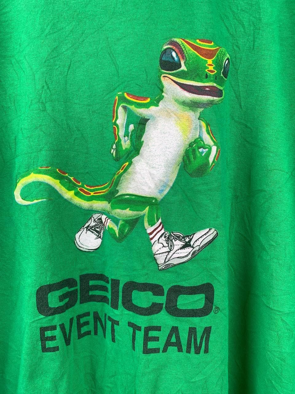 Vintage Vtg Geico Event Team Racing Motorsport Nascar Tee Size US XL / EU 56 / 4 - 2 Thumbnail